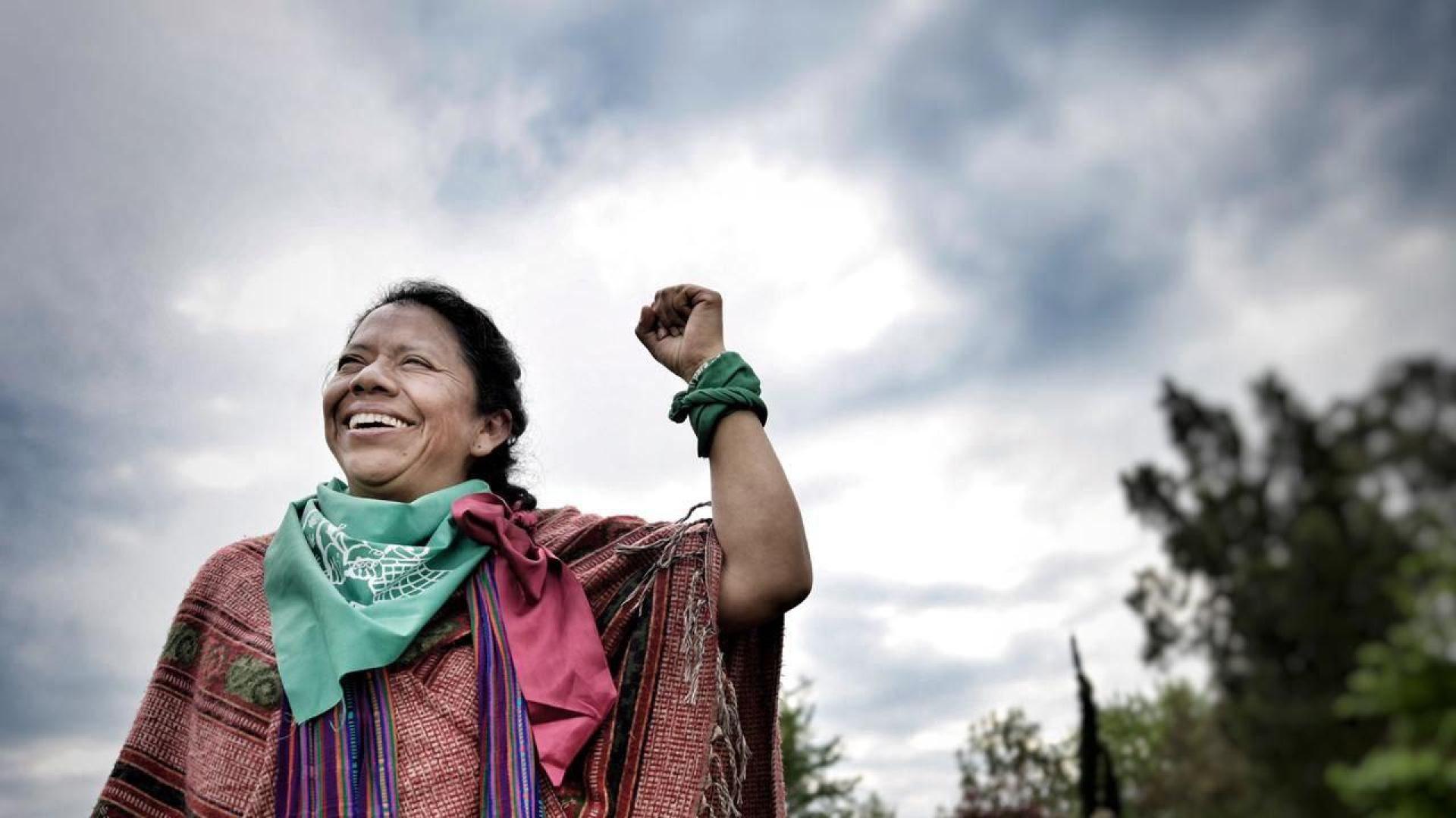 Lolita Chávez Ixcaqui, indígena guatemalteca y activista por los derechos humanos, estará hoy en Geltoki.