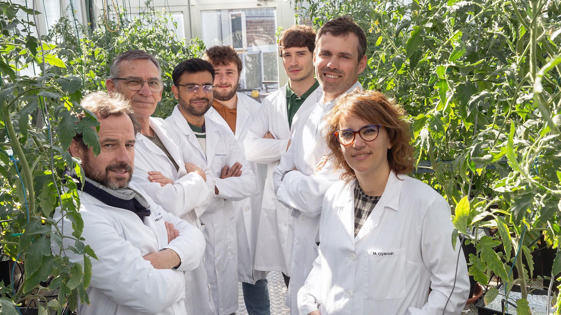 Investigadores del instituto de Biodiversidad y Medioambiente que forman parte del proyecto RESICLIME