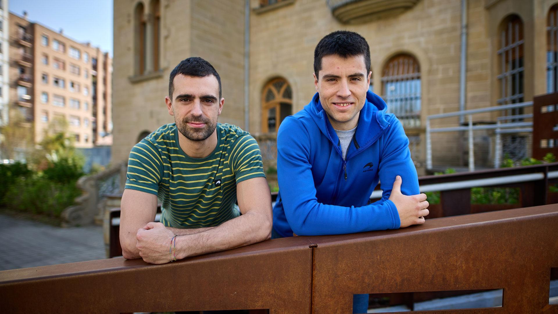 Agirre y  Eskiroz se enfrentan esta tarde en el Labrit por la txapela del Parejas Serie B.
