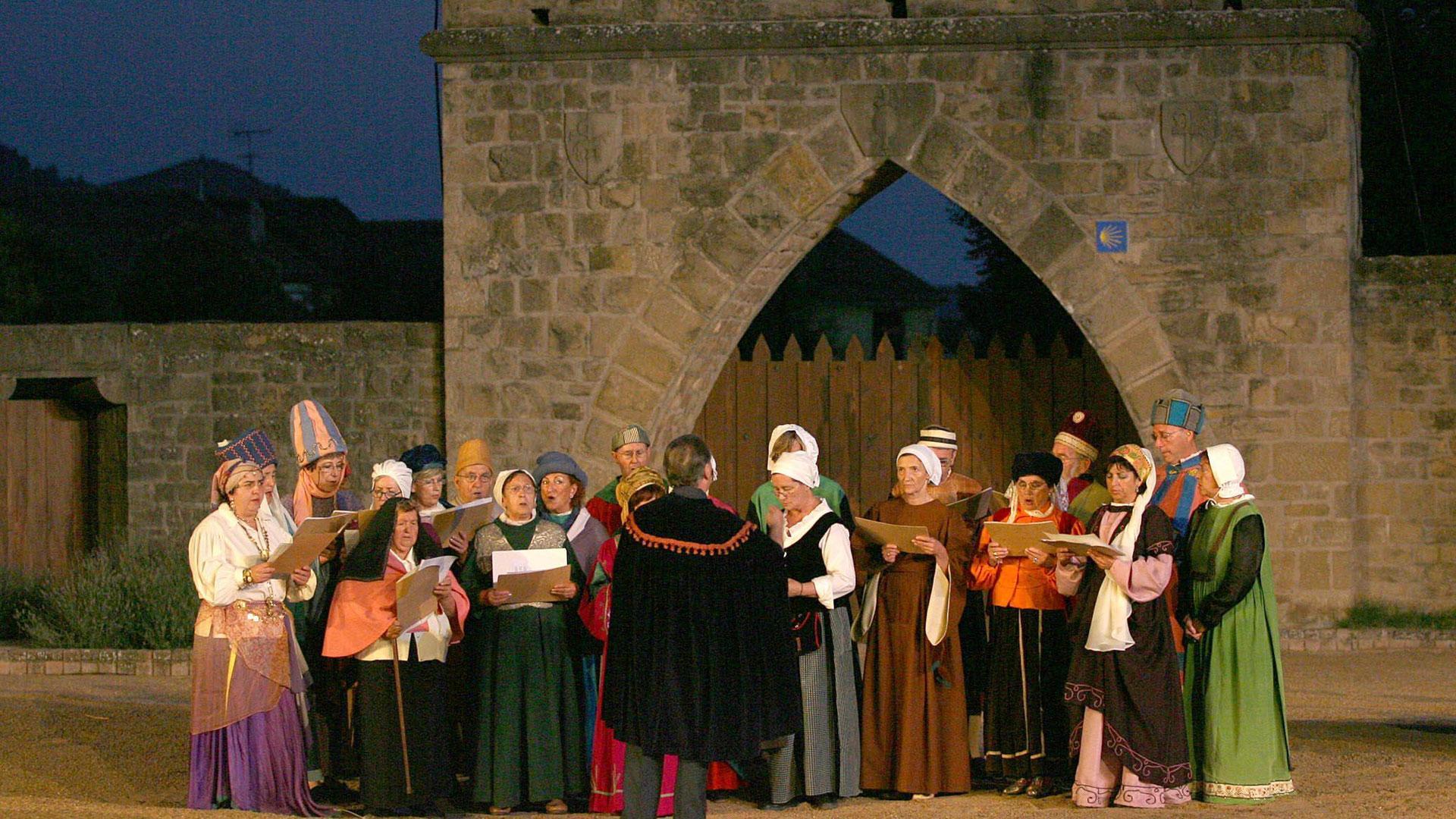 Representación del 'Misterio de Obanos' en 2006