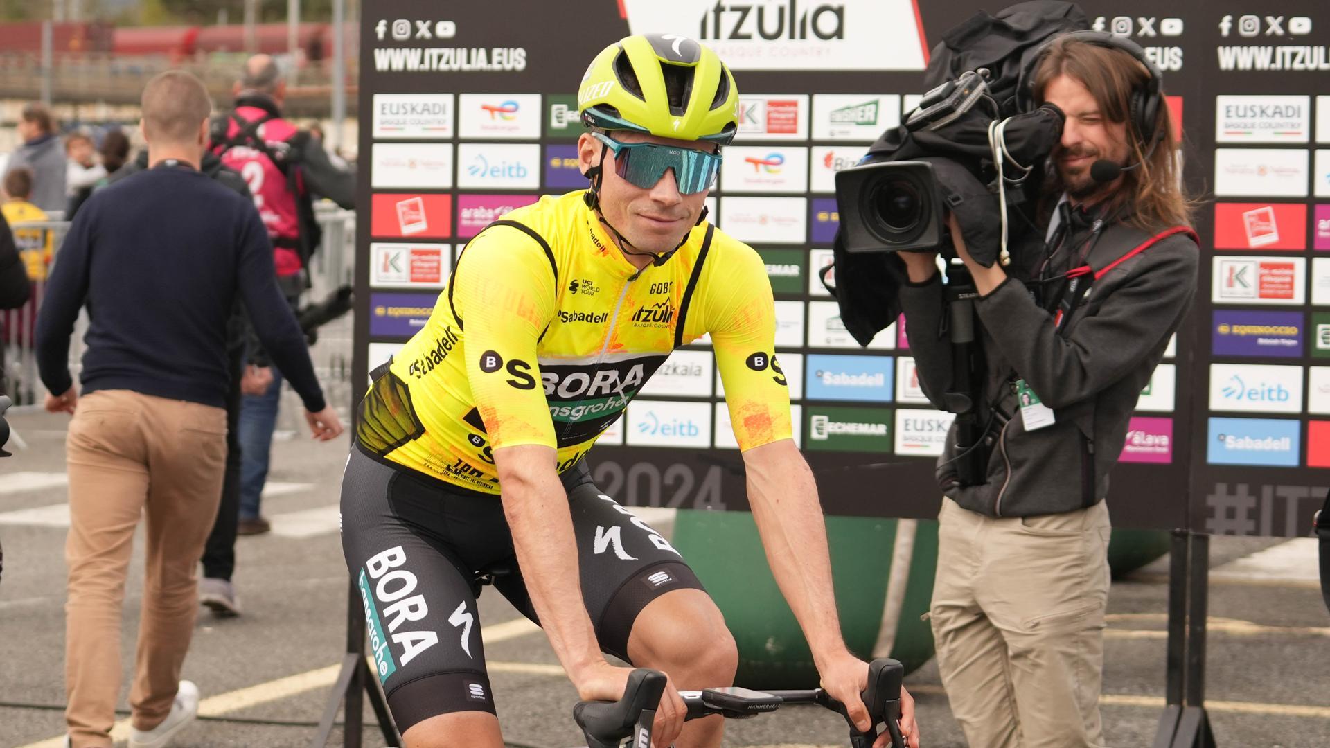 Roglic durante la presente edición de la Itzulia