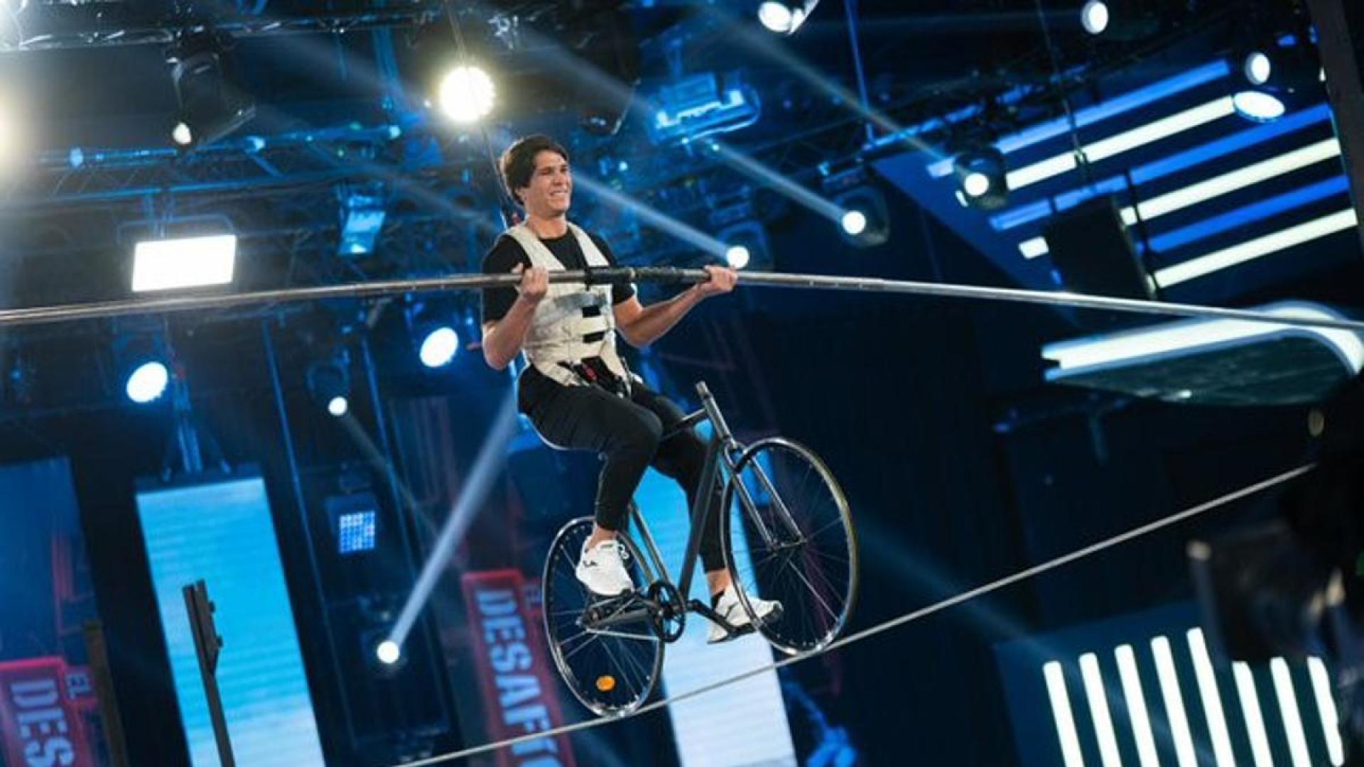 Pablo Castellano, durante su prueba en la gran final de 'El Desafío'