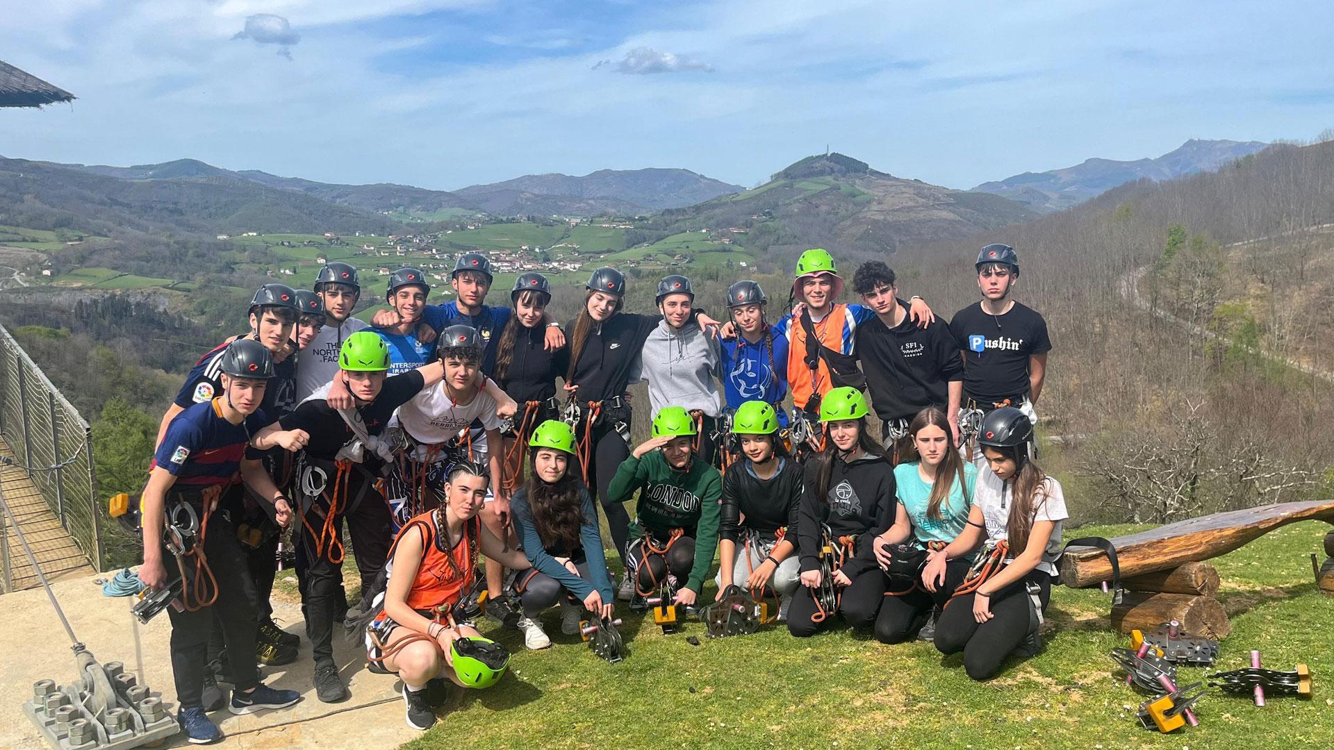 Jóvenes en los campamentos de 2023