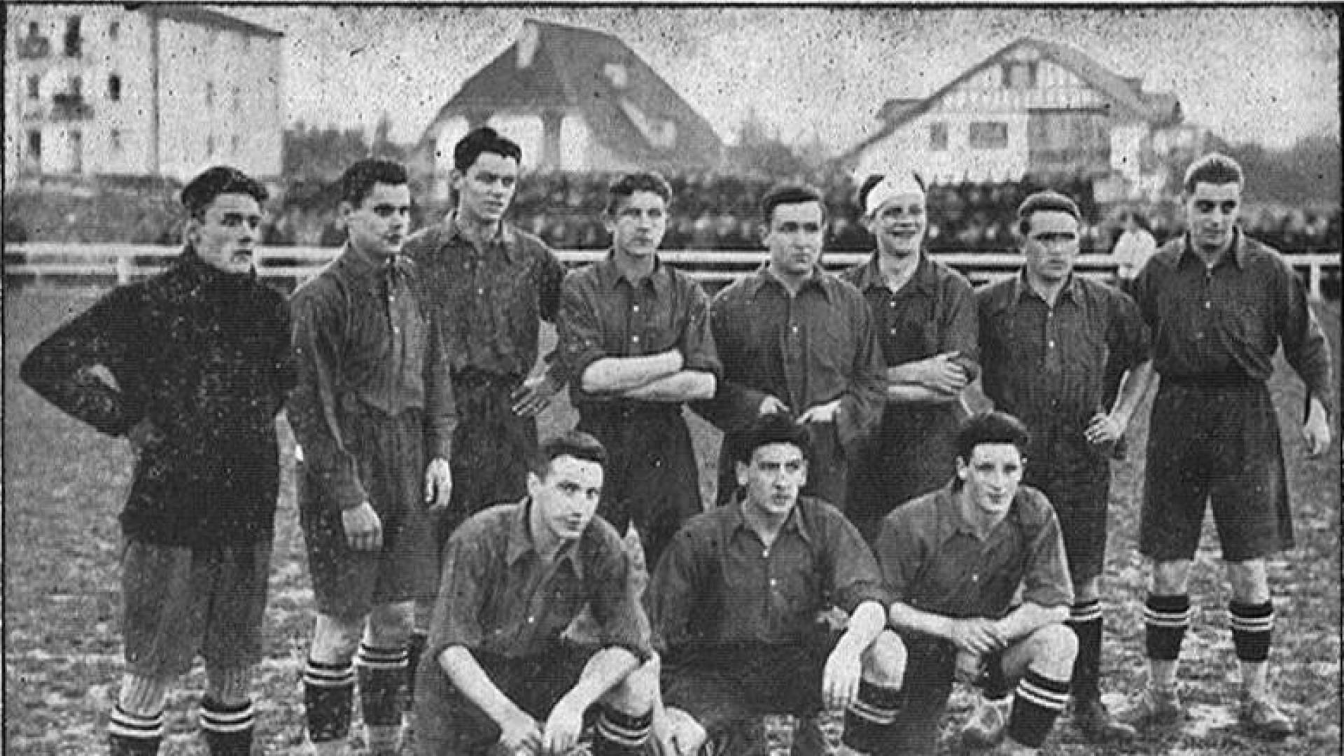 El equipo de Osasuna que fue finalista del Campeonato de España de Serie B en 1924