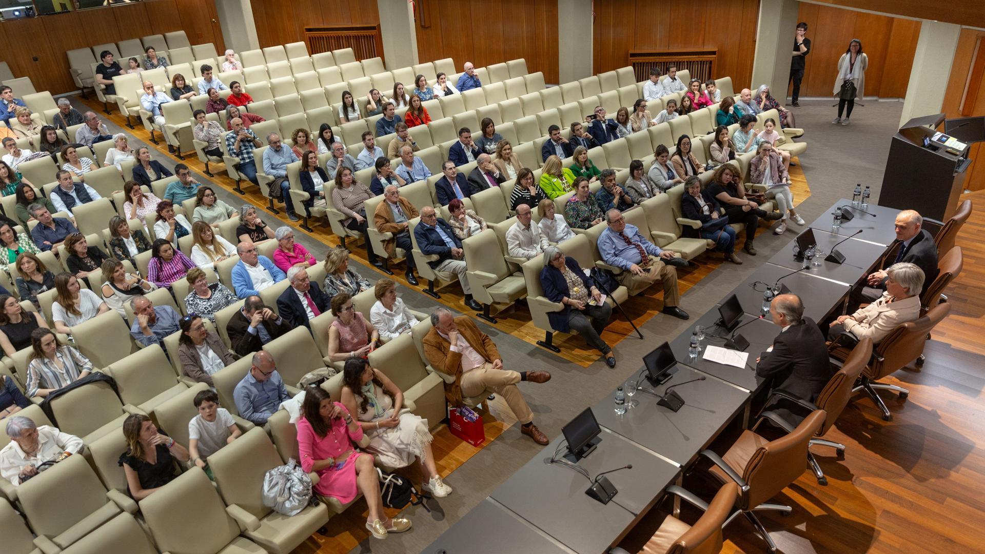 Asistentes a la Jornada de Implantes Cocleares “Continuidad, Innovación y Excelencia” organizada por el Departamento de Otorrinolaringología de la Clínica Universidad de Navarra