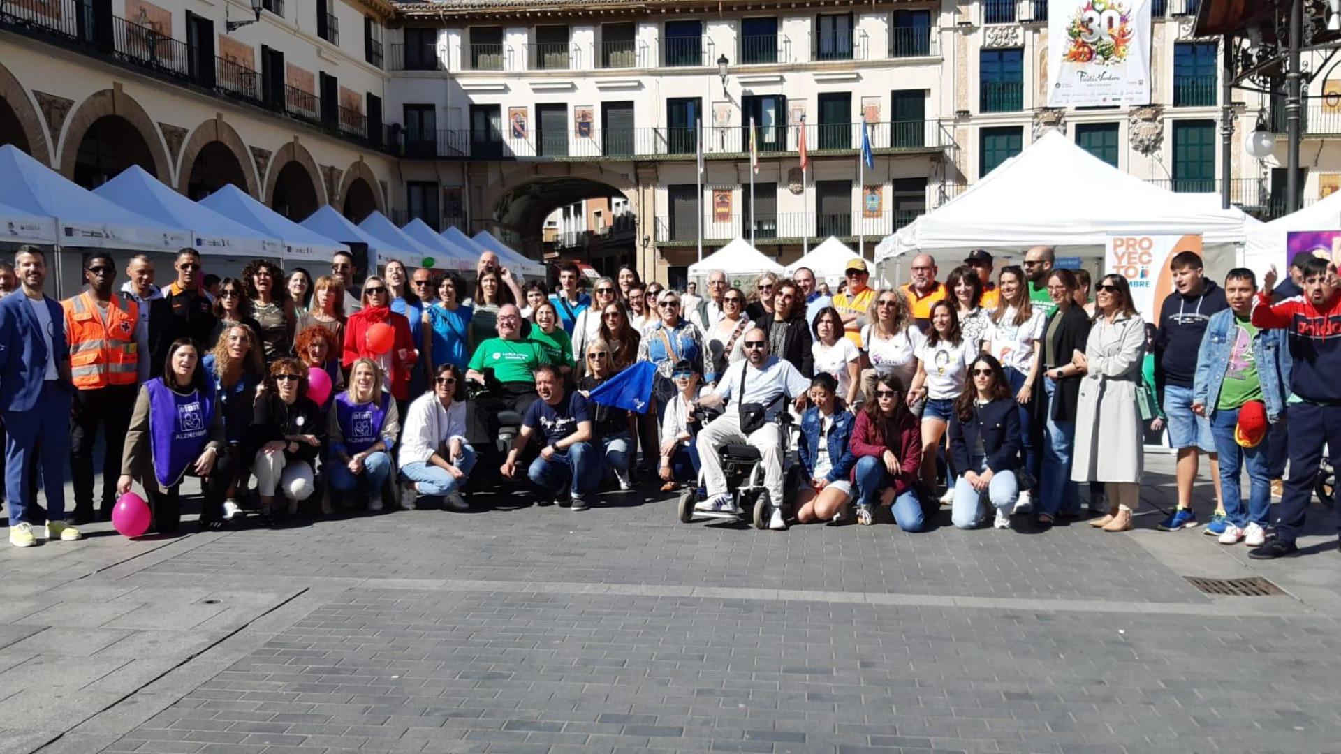 Imagen de los participantes en el encuentro de asociaciones celebrado dentro de las IV Jornadas de la Salud de Tudela