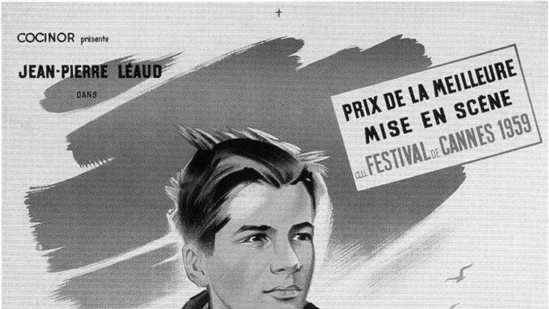 Cartel de la película 'Los 400 golpes'