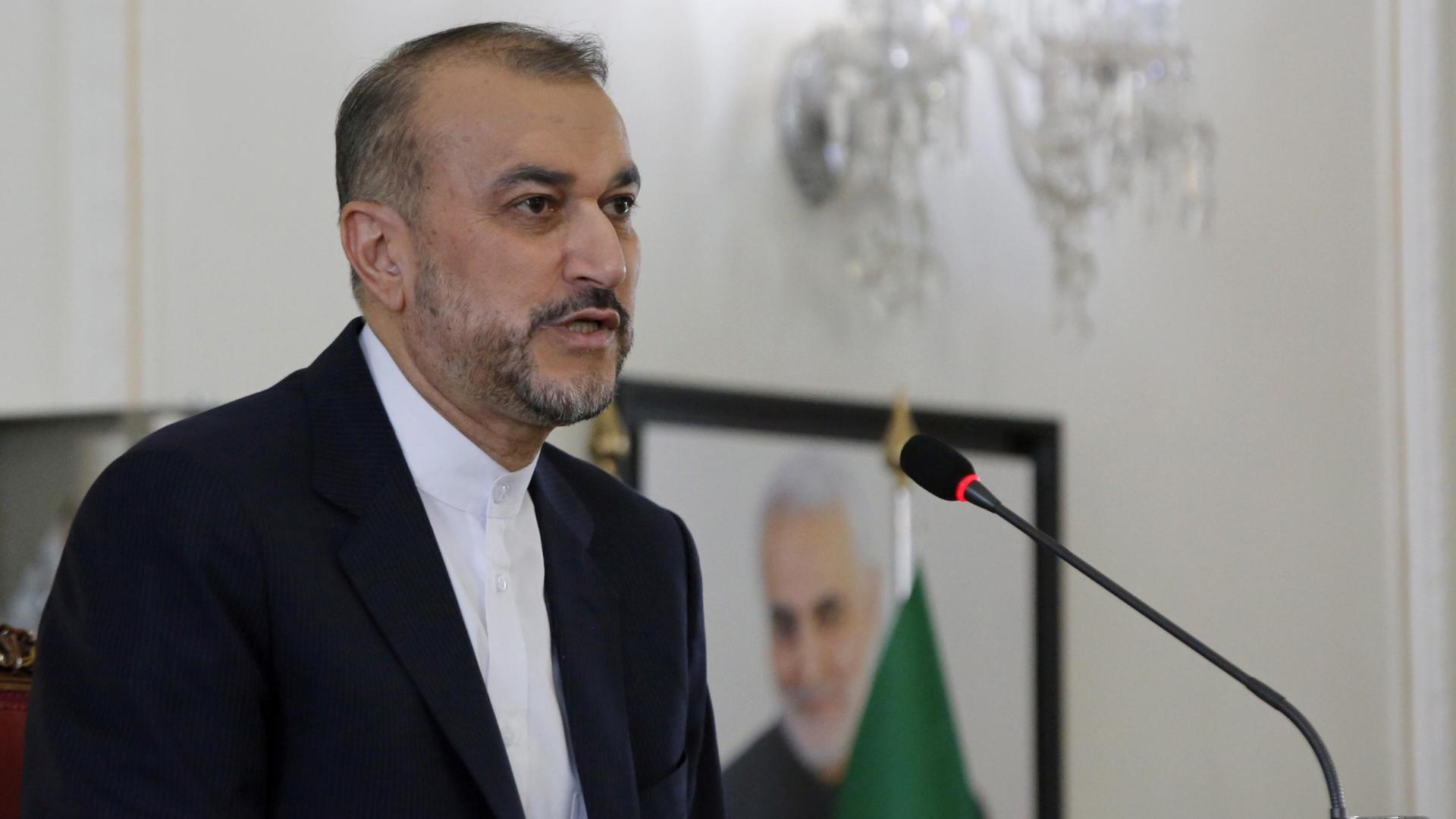 El Ministro de Asuntos Exteriores, Amir-Abdoulahaian