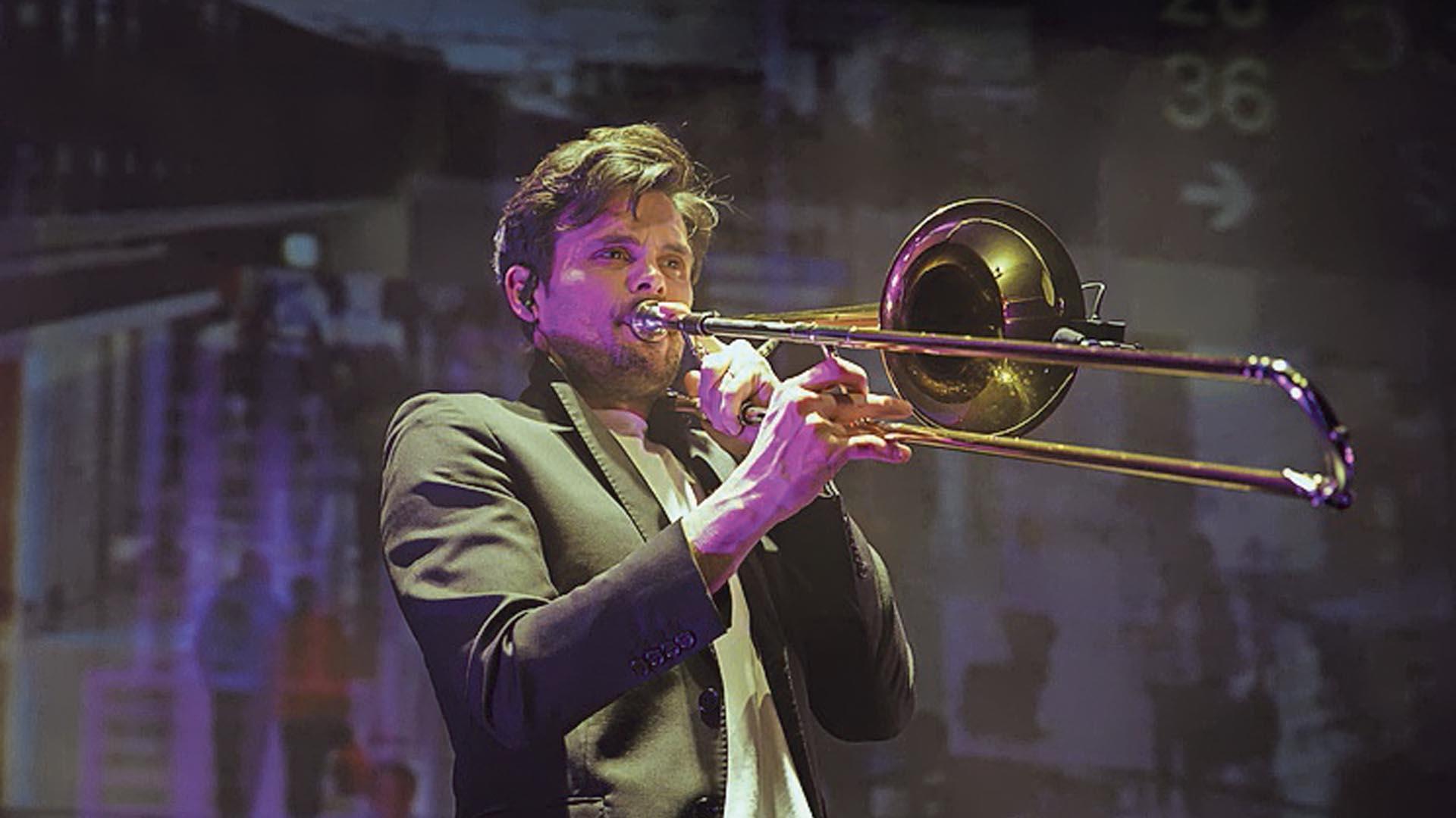 El trombonista Miguel Tantos