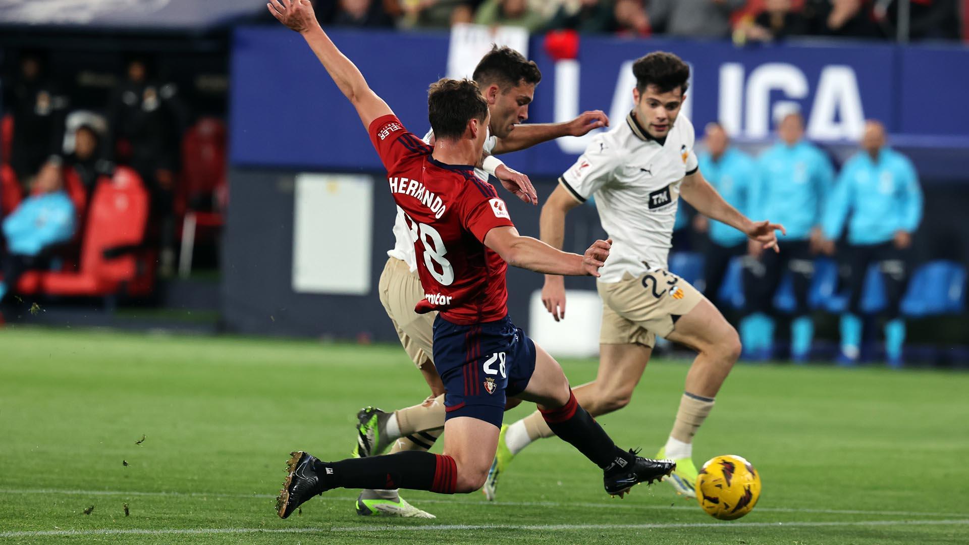 Fotos del Osasuna 0-1 Valencia de la jornada 31./