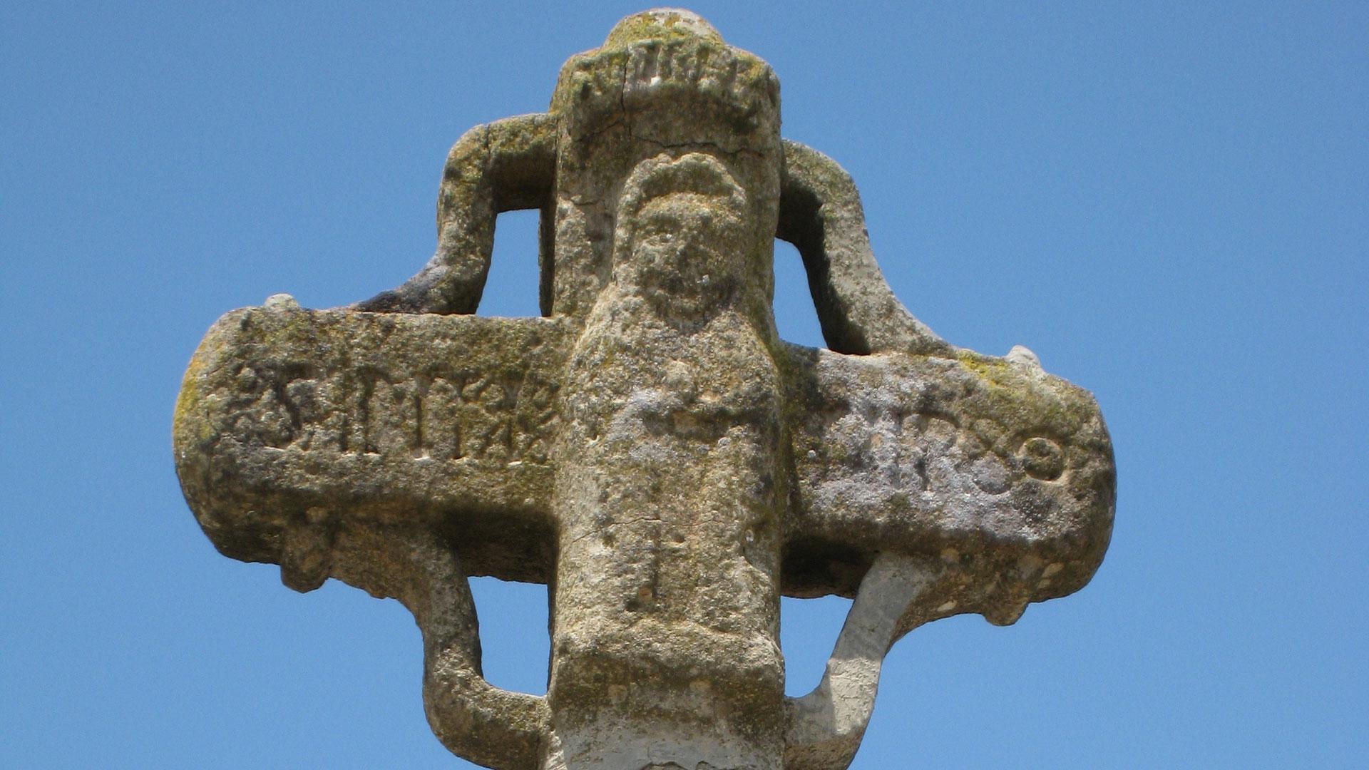 Detalle del crucero de Santacara