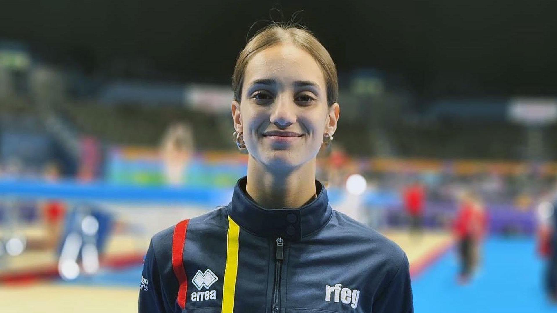 La gimnasta María Herranz
