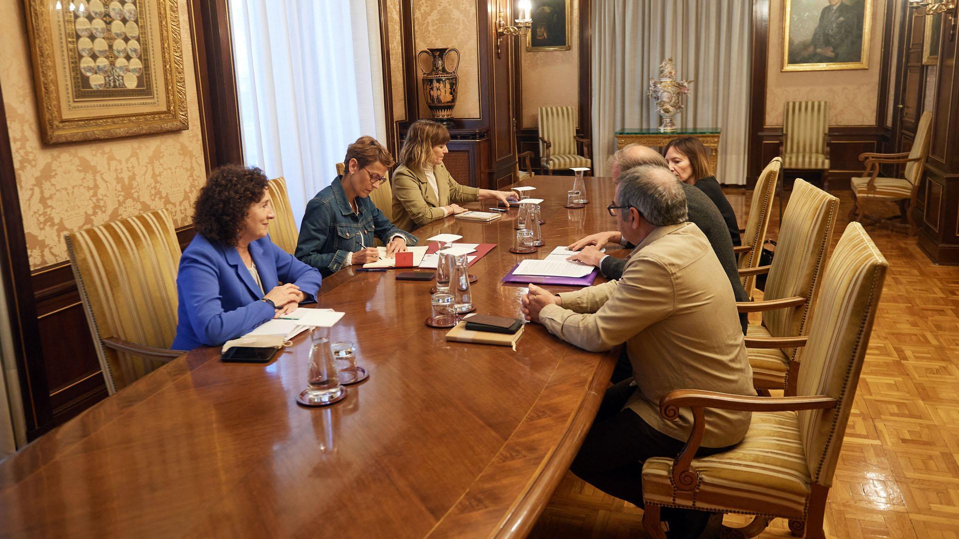 Un momento de la reunión