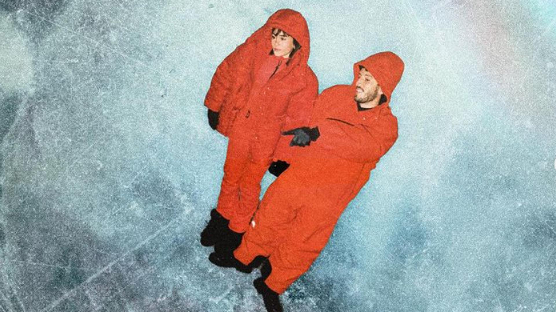 Aitana y Yatra, en una imagen promocional de 'Akureyri'