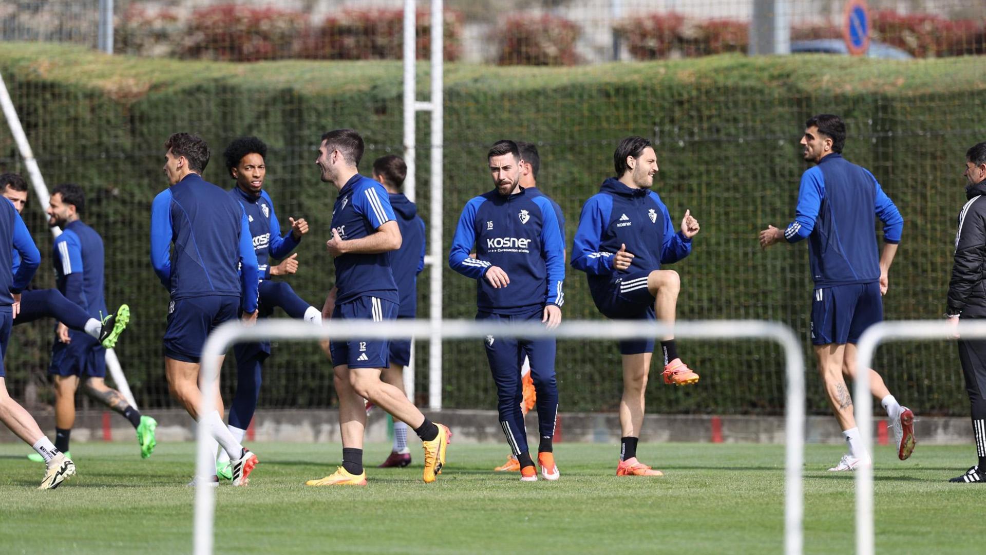 Entrenamiento de Osasuna
