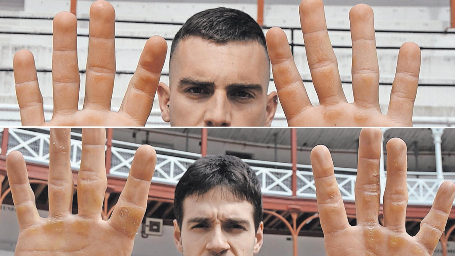 Iker Vicente y Julen Alberdi