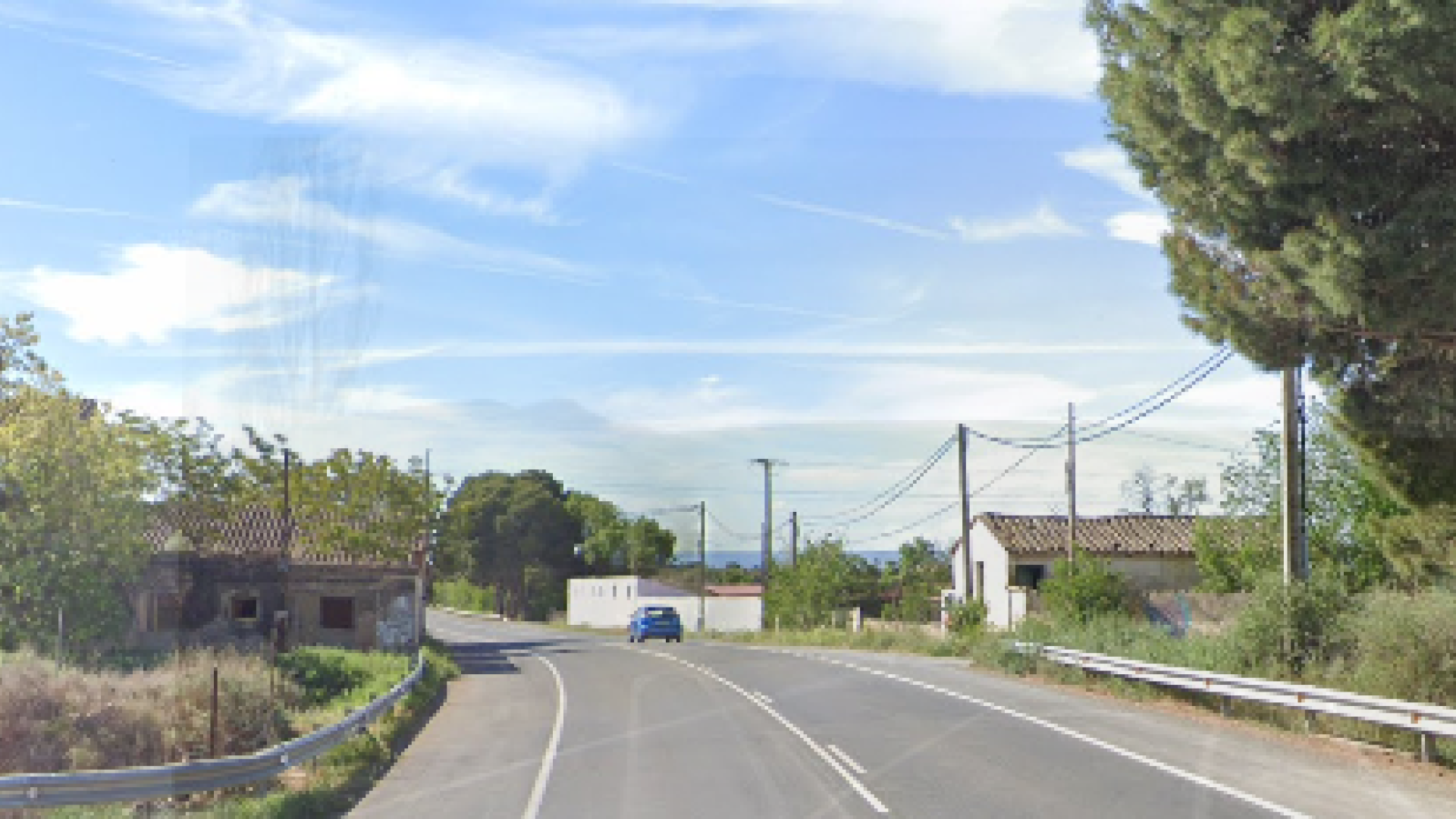 La salida de vía se ha producido en el kilómetro 7.7 de la NA-134, en Tudela