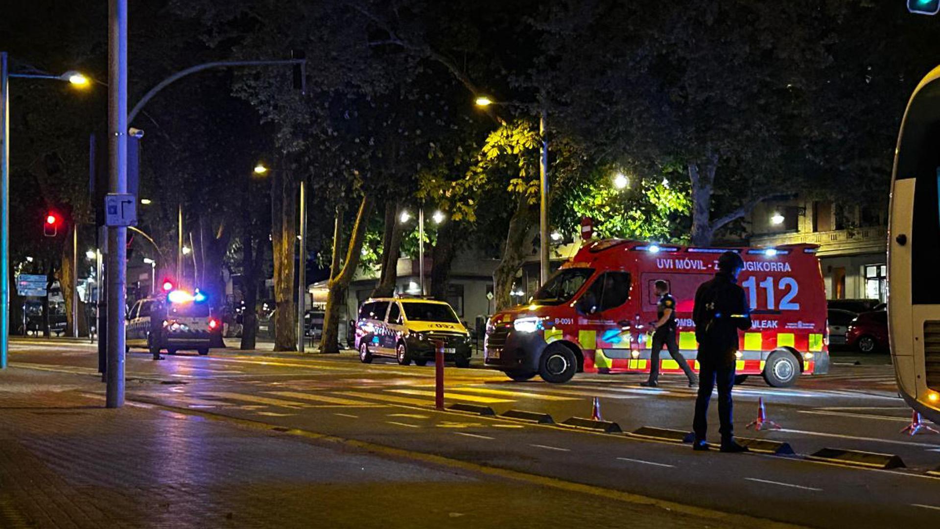 Herida grave una persona atropellada por una villavesa en la cuesta de Labrit