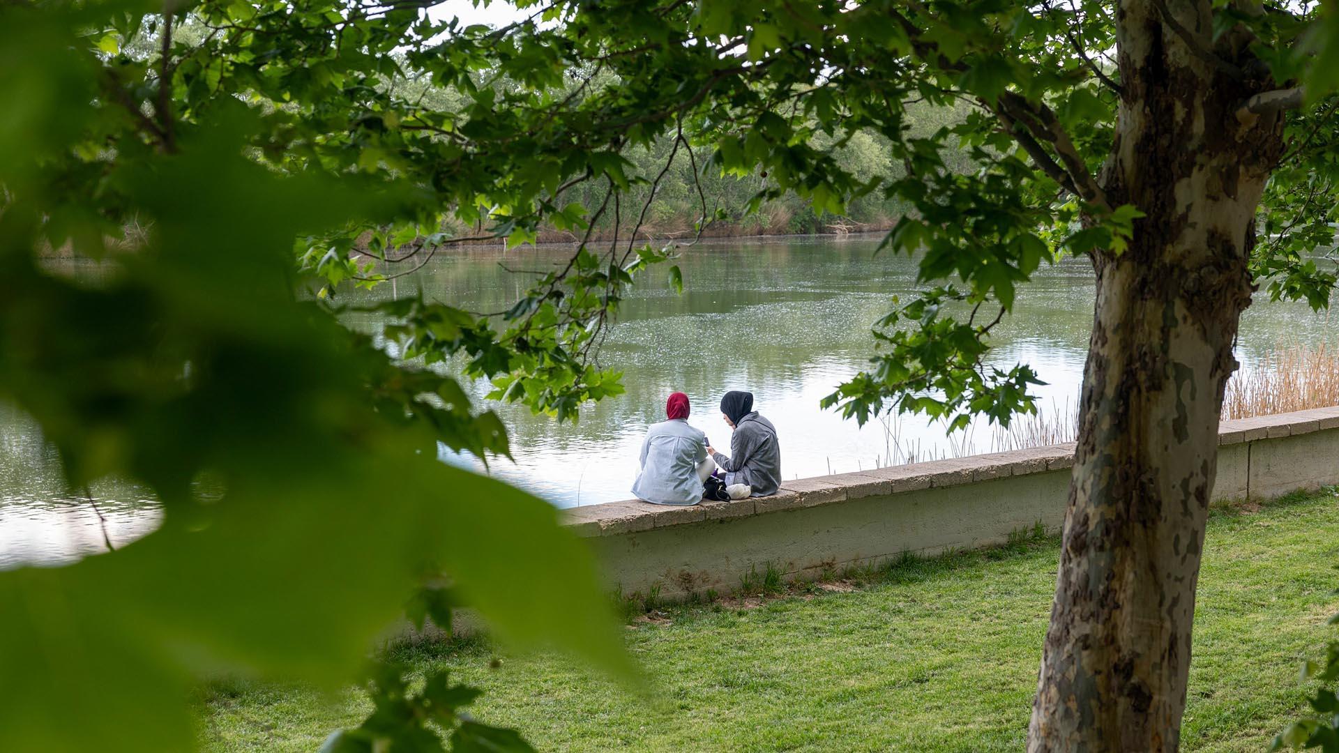 Fotos del Corredor Verde de Tudela./