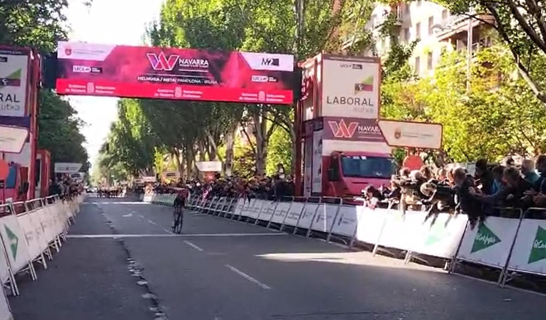 Hannah Ludwig se proclama ganadora de la Navarra Women's Elite Classic