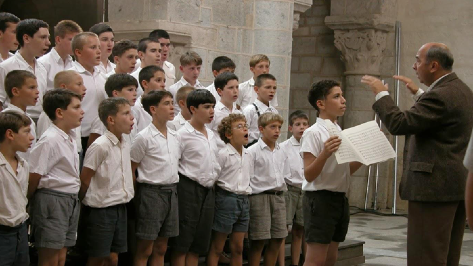 'Los chicos del coro' (2004) narra la historia del coro de un internado en Francia en 1949.