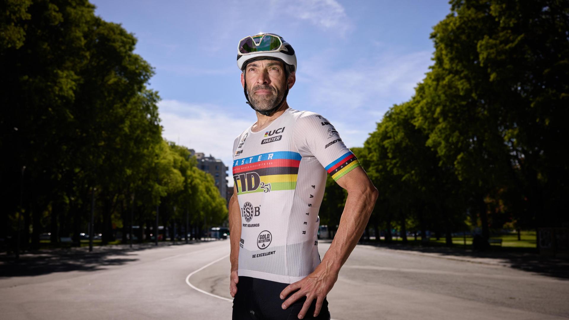 Patxi Cía busca en Australia su tercer maillot arcoíris.