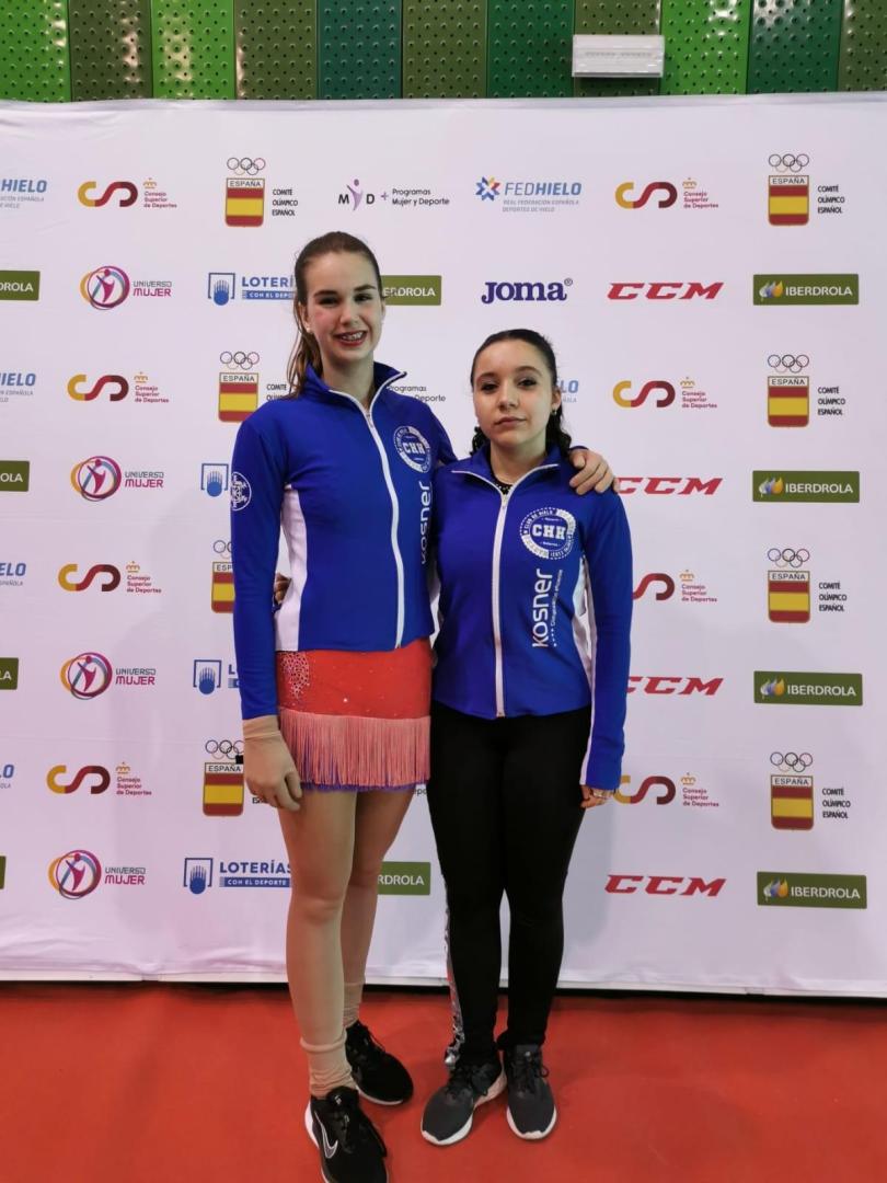 Lucía Viruel y Adrianna Alberga