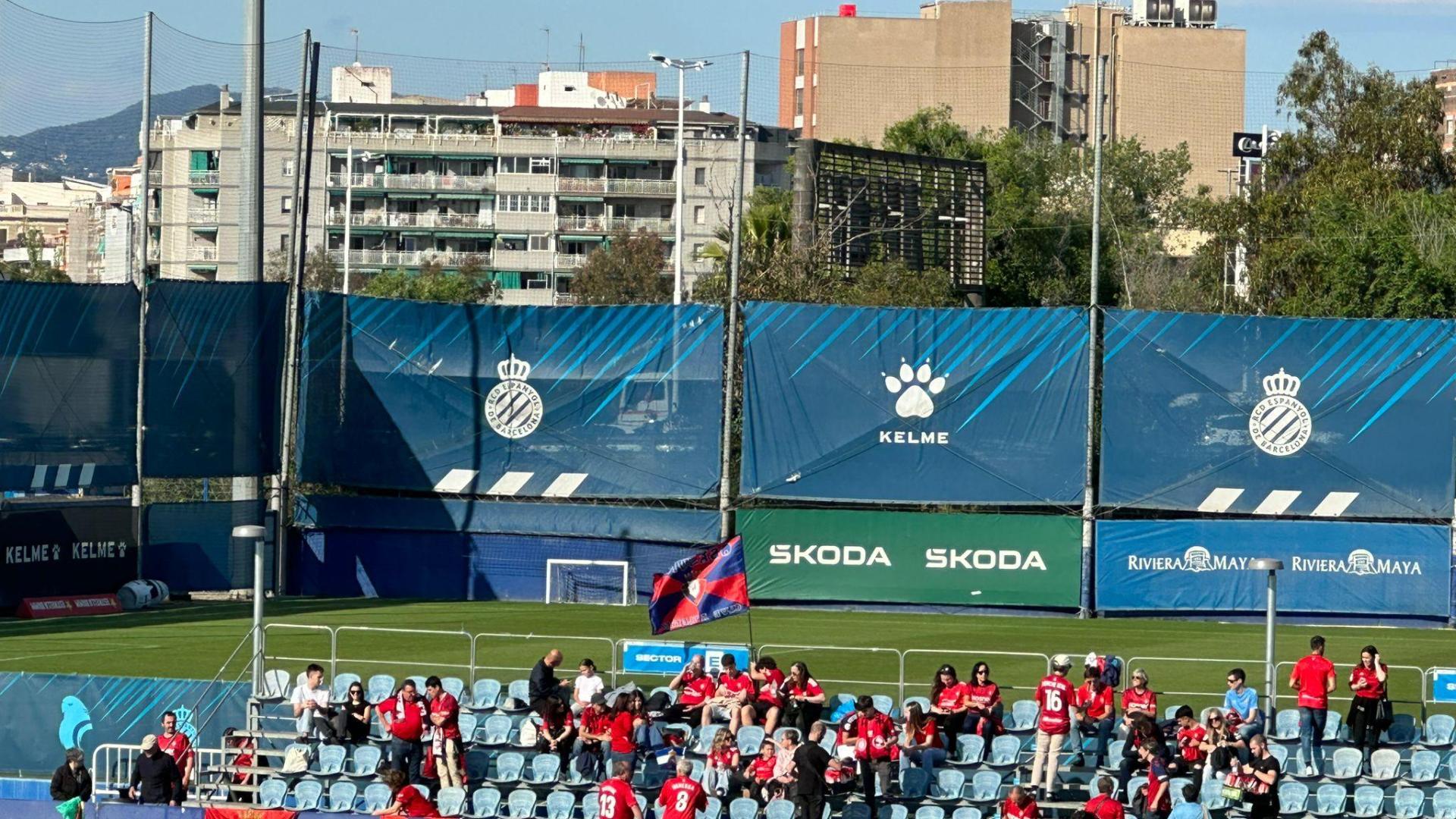 Grada de la Ciudad Deportiva Dani Jarque