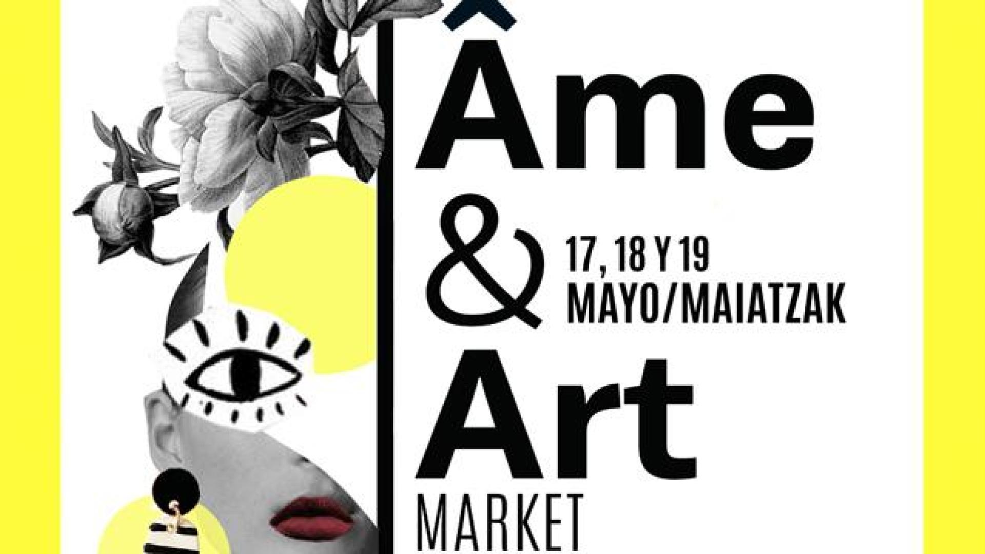 Detalle del cartel de Âme&Art Market