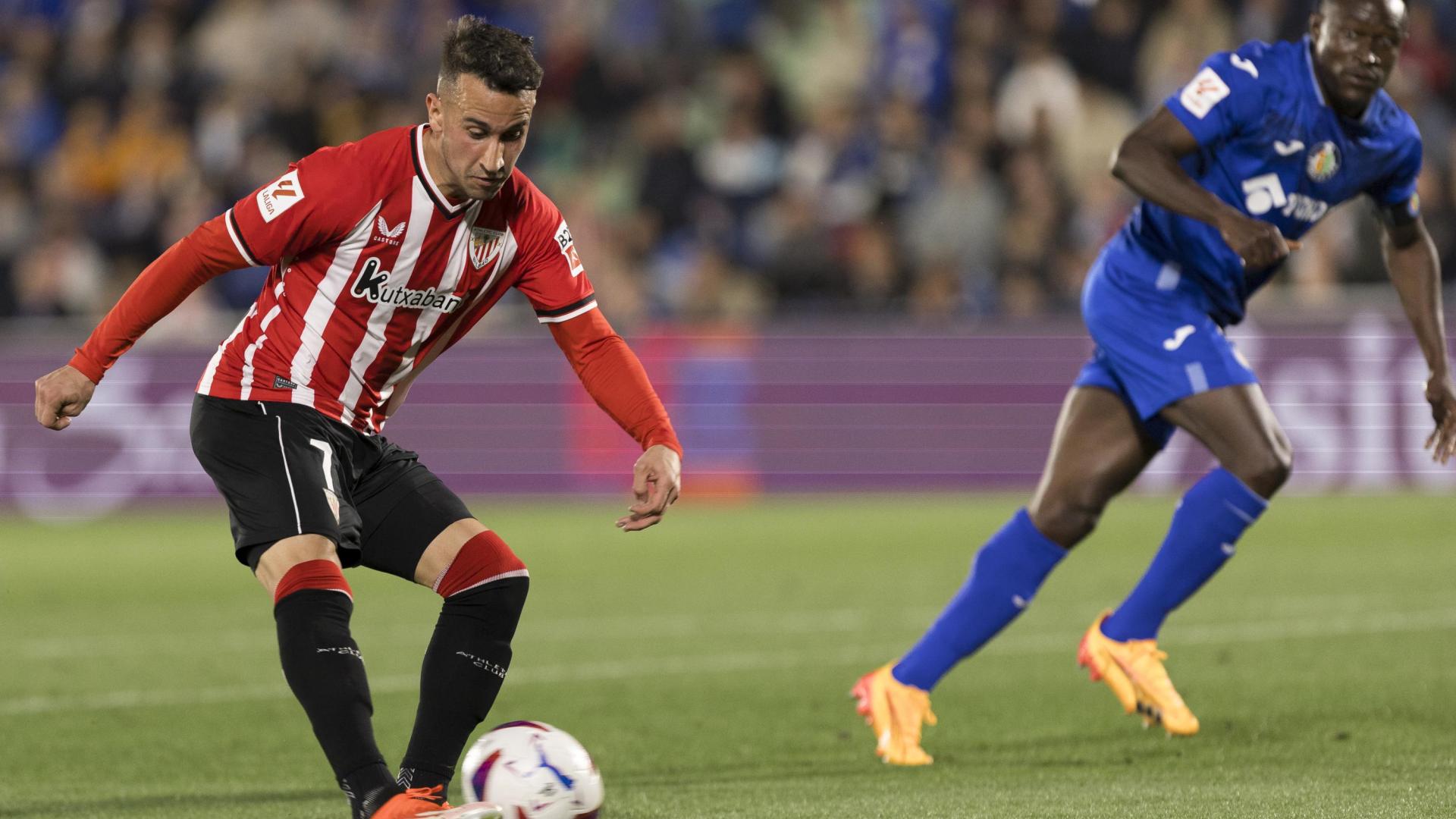 Alex Berenguer, en un partido anterior contra el Getafe