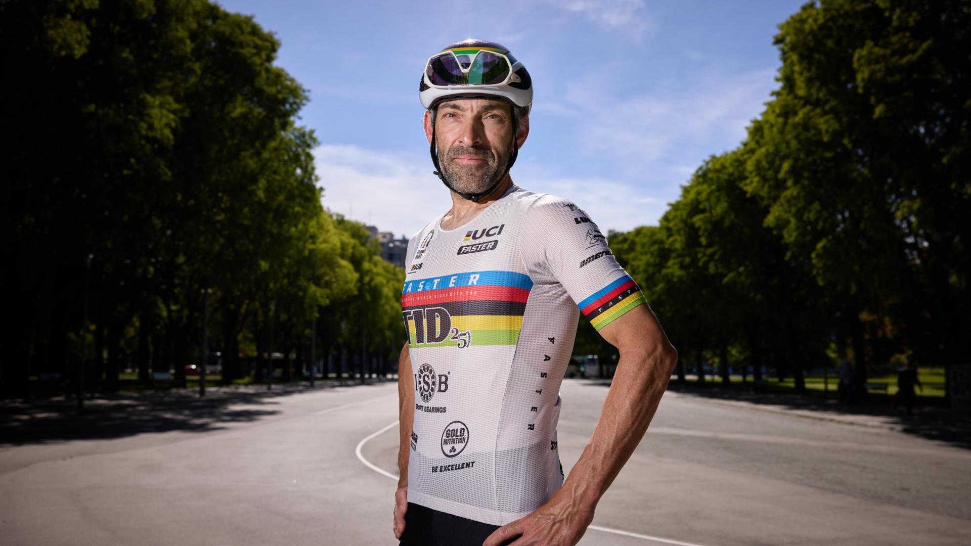 Patxi Cía no pudo revalidar su campeonato del mundo.