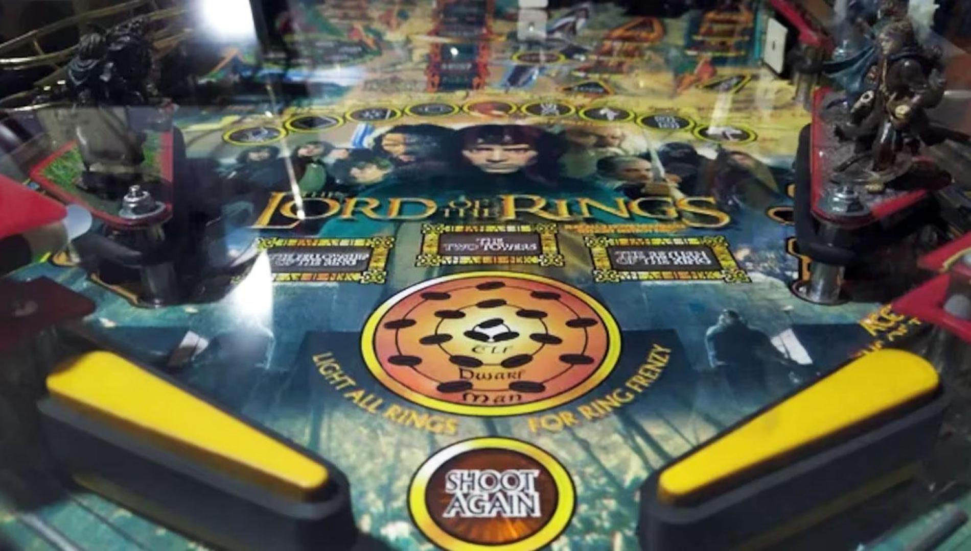 Detalle del pinball