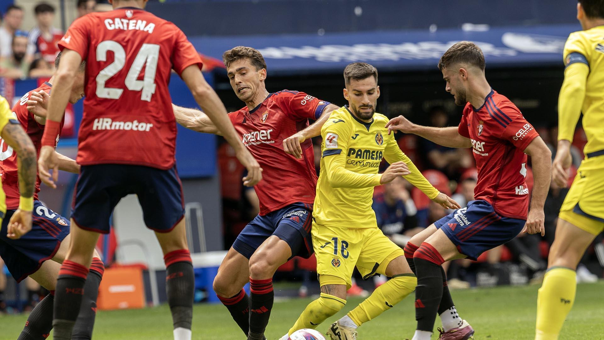 Fotos del Osasuna 1-1 Villarreal de la jornada 38./