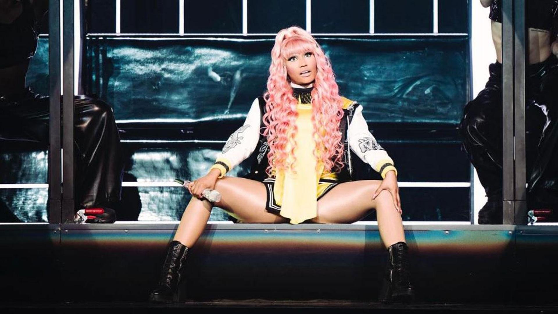 Nicki Minaj, en uno de sus conciertos