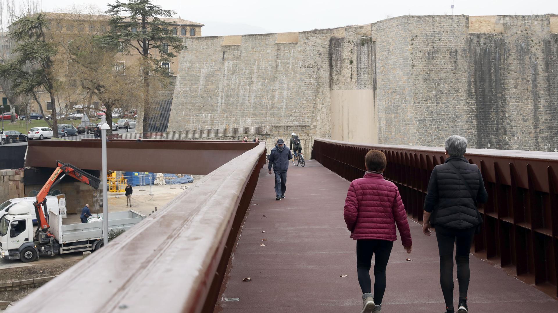 La pasarela de Labrit, en mayo del año pasado