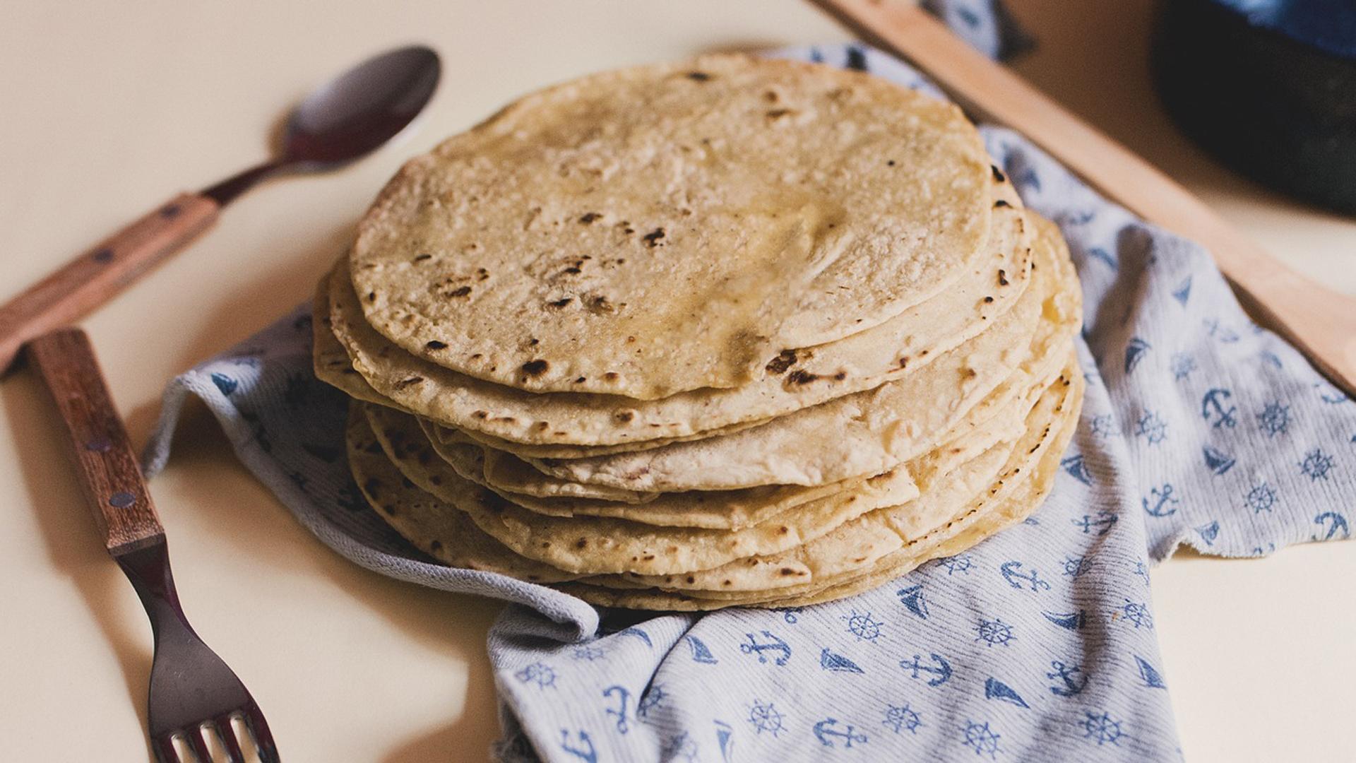Imagen de varias tortillas mexicanas