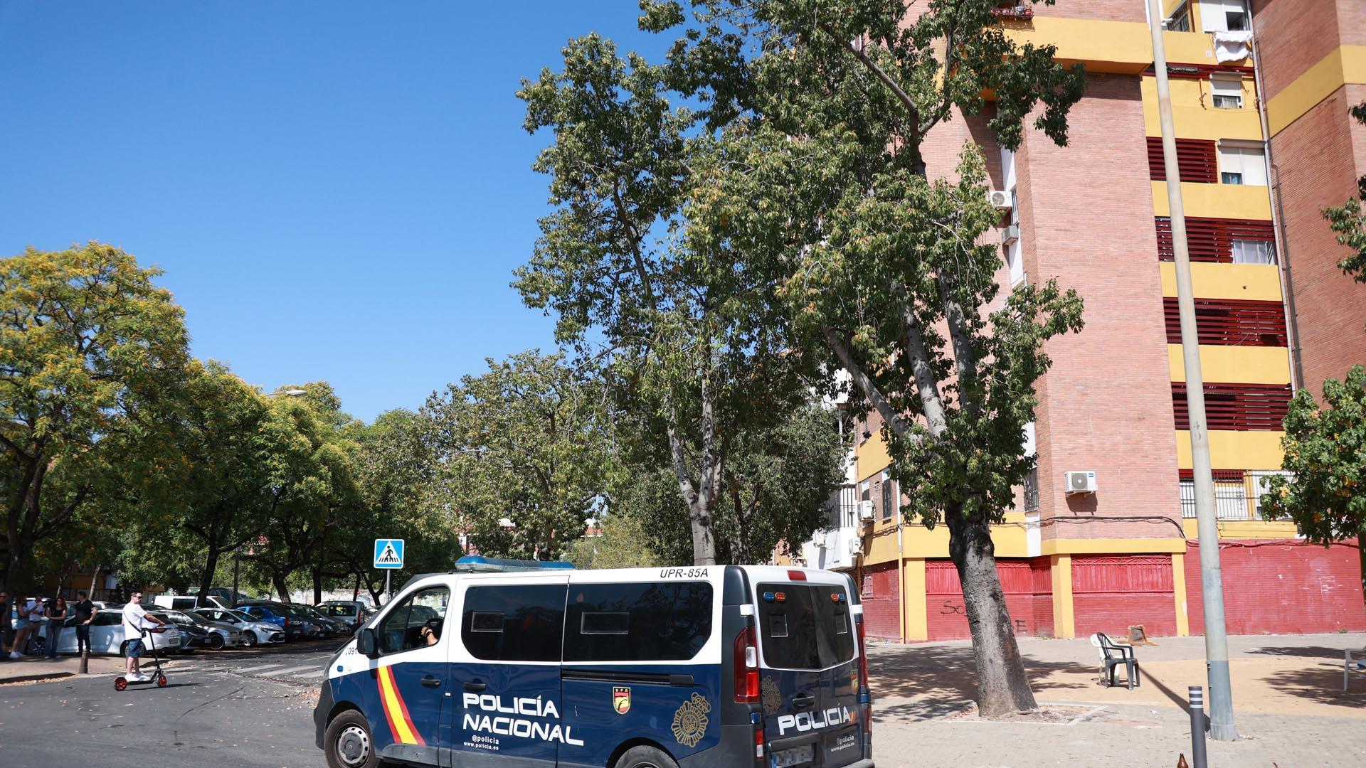 Efectivos de Policía, en el lugar de la reyerta