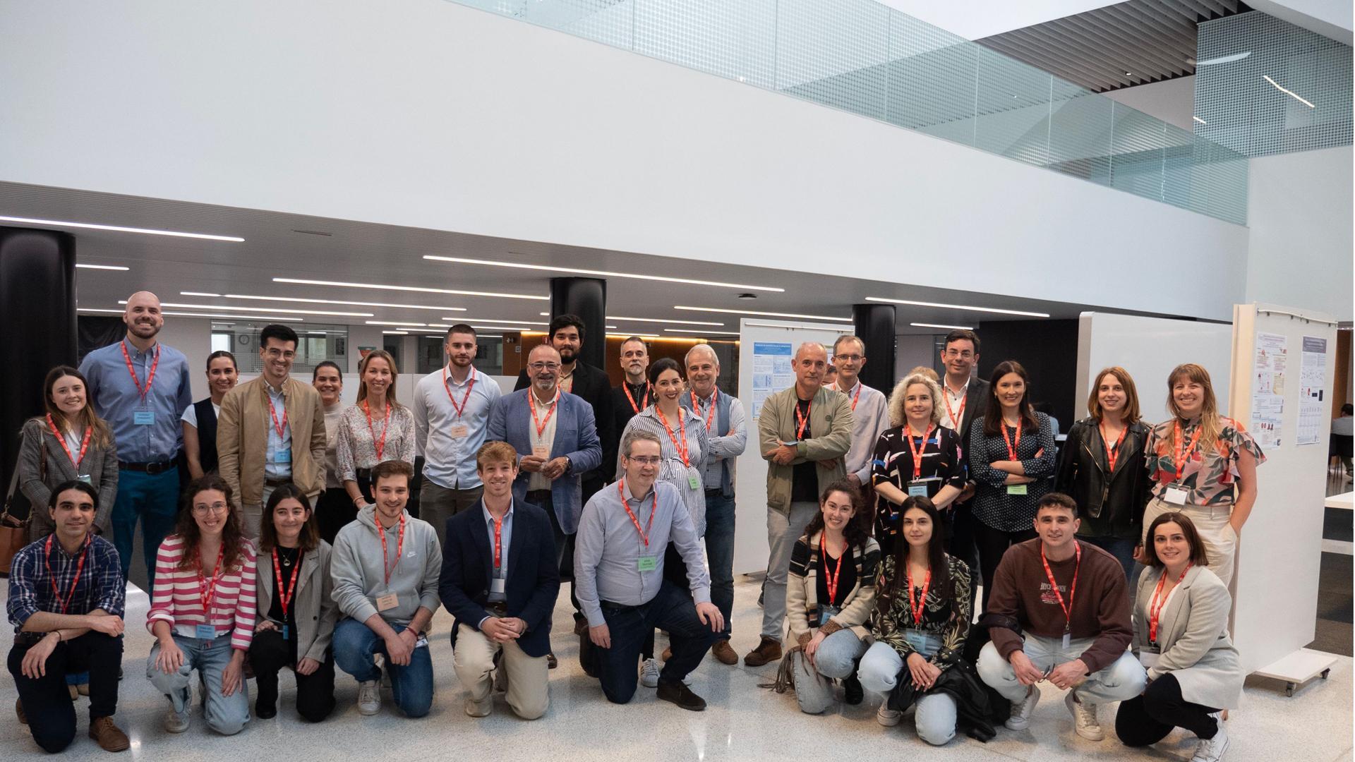 : Investigadores e investigadoras de la Universidad de Navarra que participaron en la jornada y explicaron en qué consiste su trabajo y cuál es su impacto en la sociedad