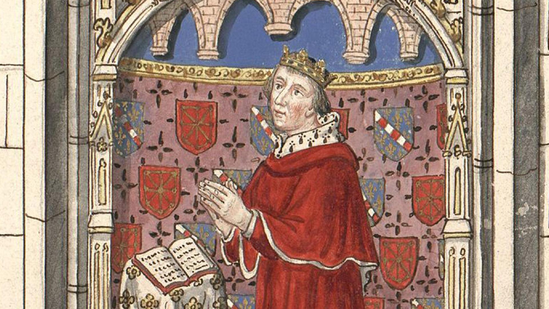 Carlos II, rey de Navarra conocido en Francia como "el Malo"