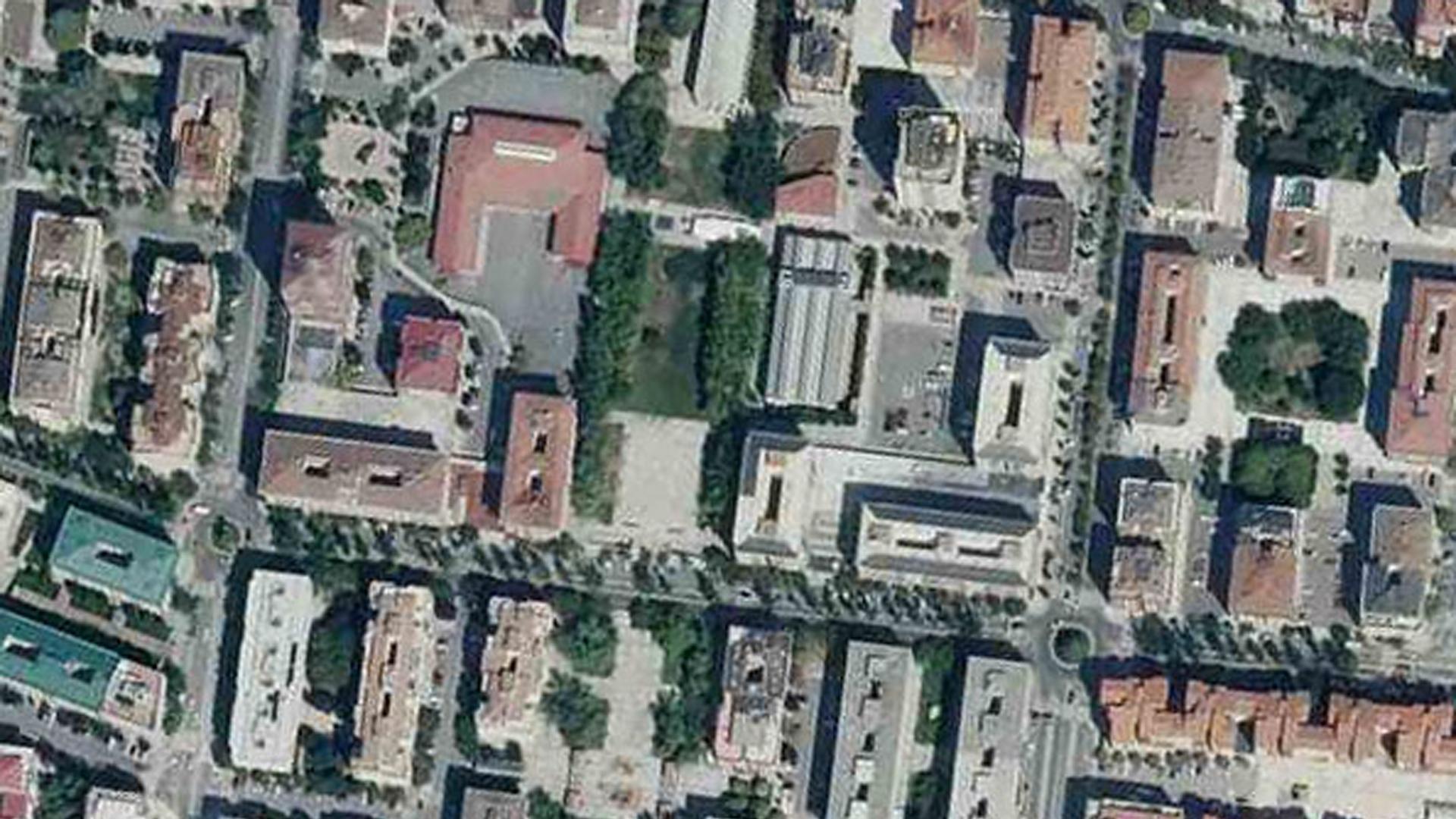 Vista aérea de Iturrama