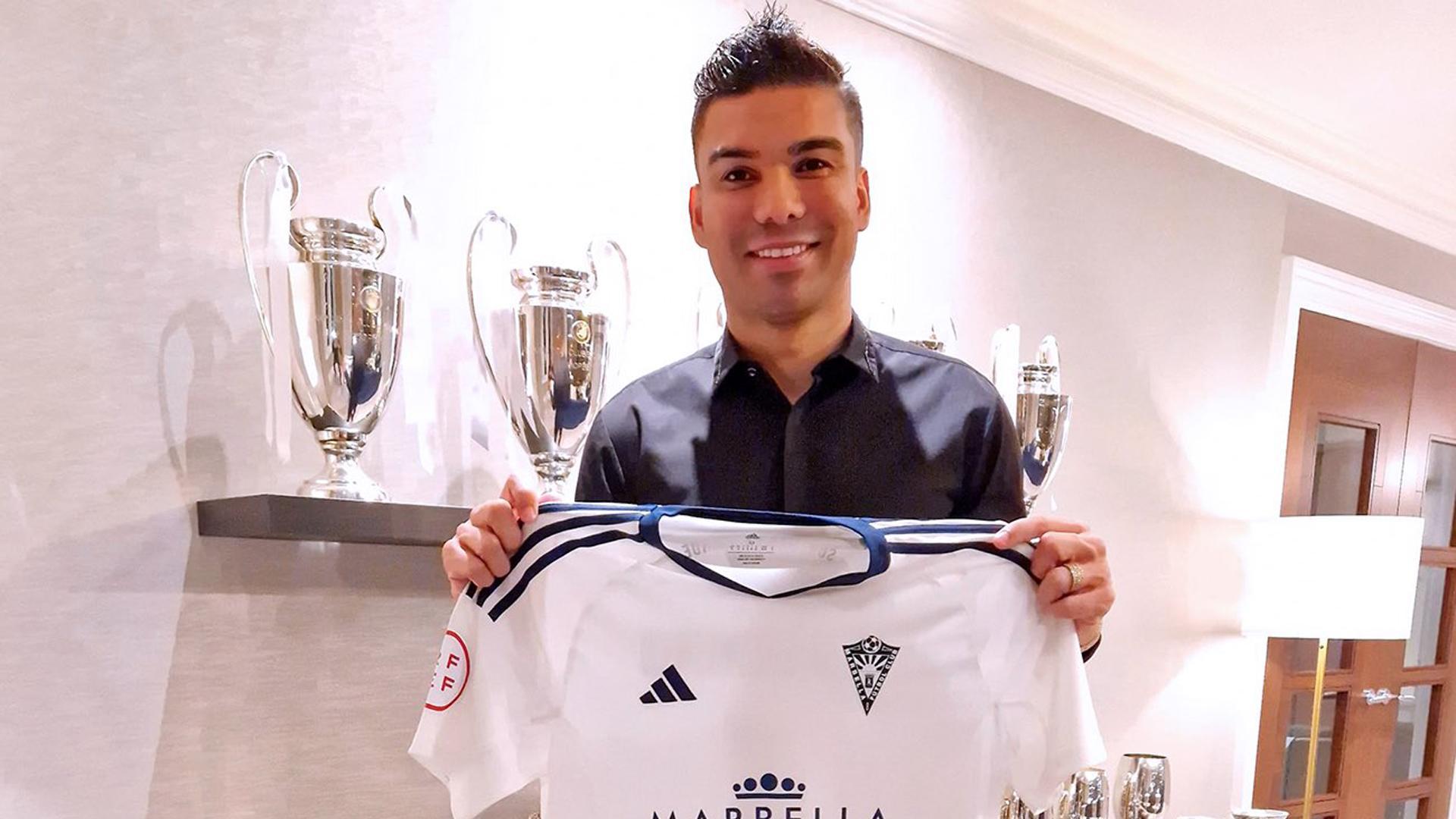 Casemiro se convierte en nuevo accionista del Marbella FC