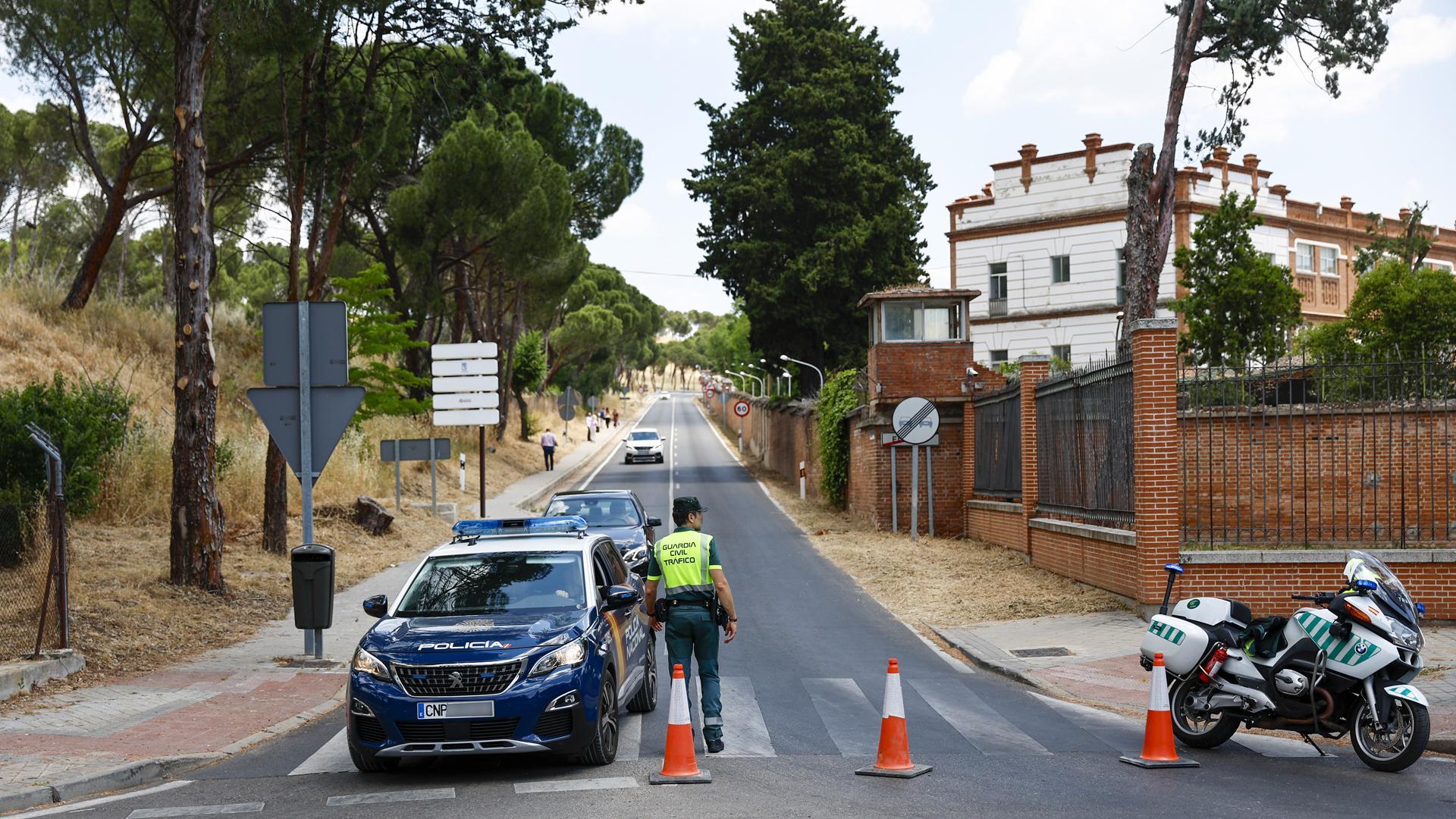 Lugar del suceso, acordado por las Fuerzas de Seguridad