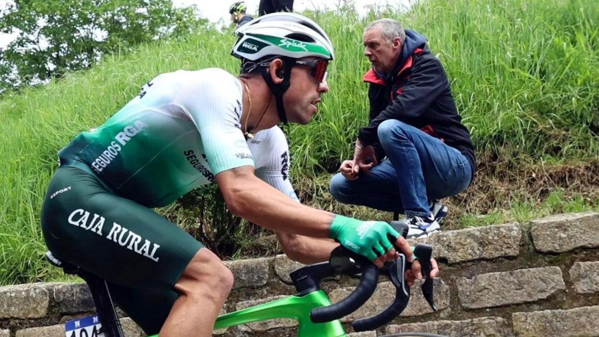 David González, en una clásica belga.