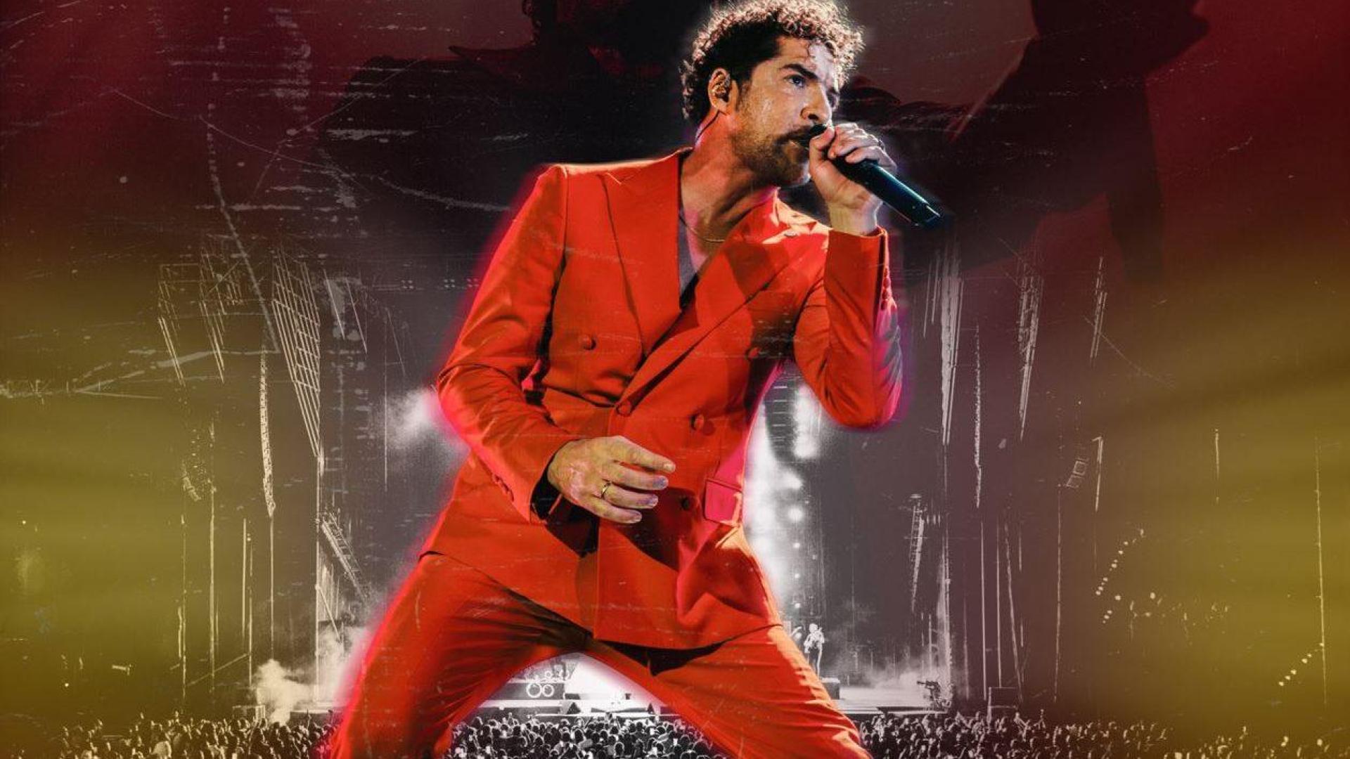 David Bisbal llega mañana al Navarra Arena.