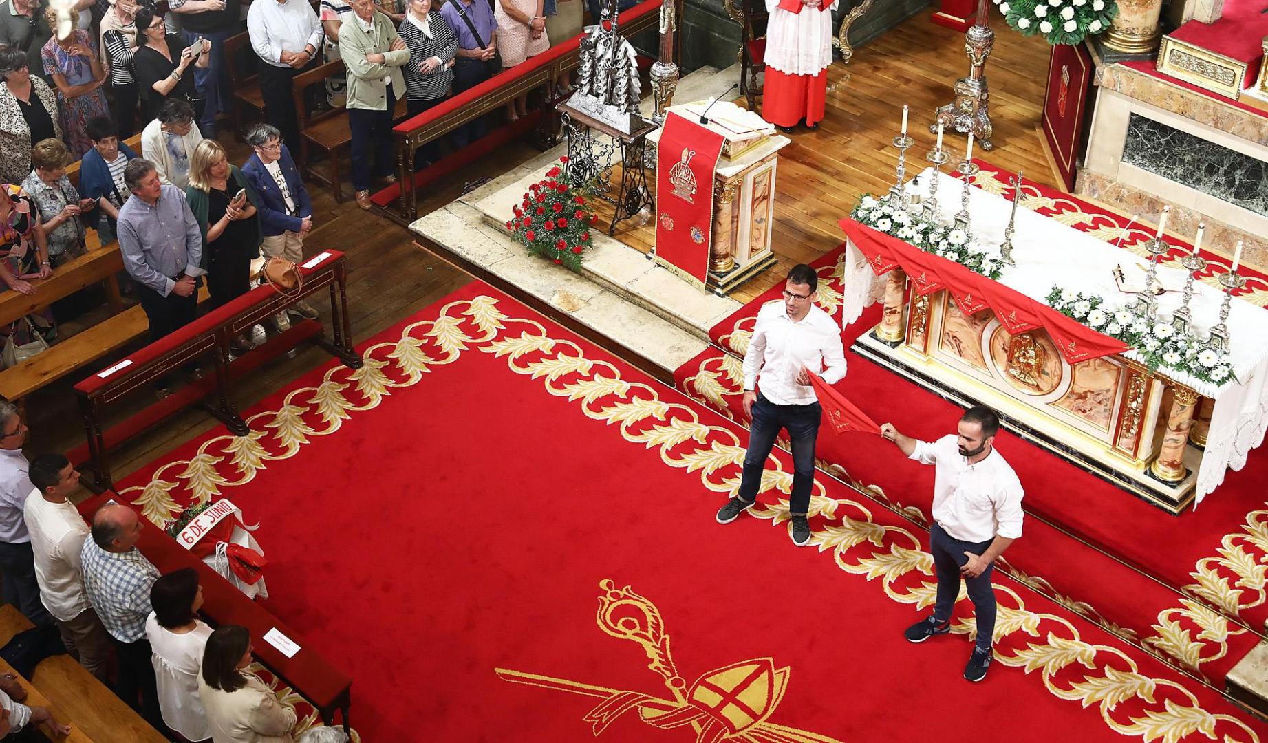 Vídeo con la última misa de la escalera de San Fermín