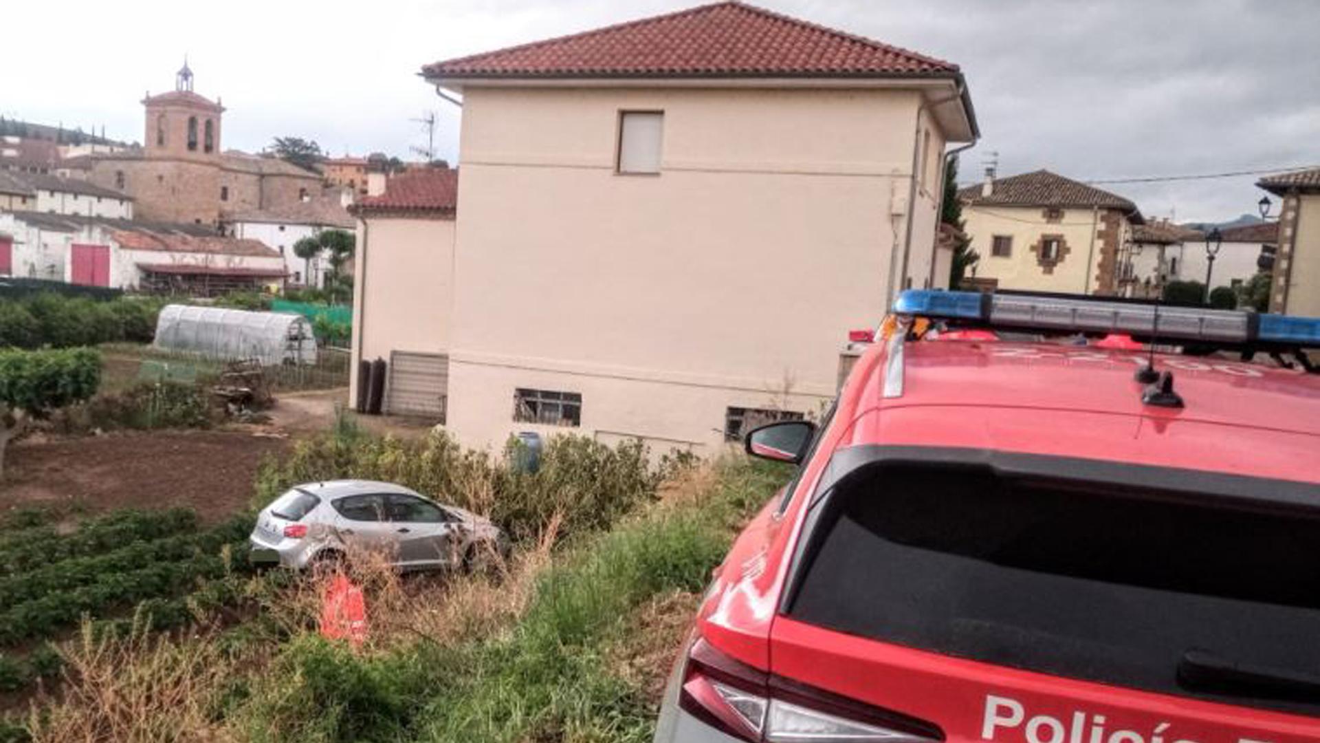 Herido grave al ser atropellado por un turismo en Enériz
