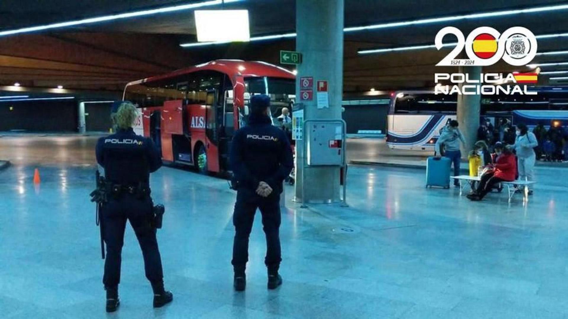 Los agentes se desplazaron hasta la estación de Pamplona y detuvieron al individuo