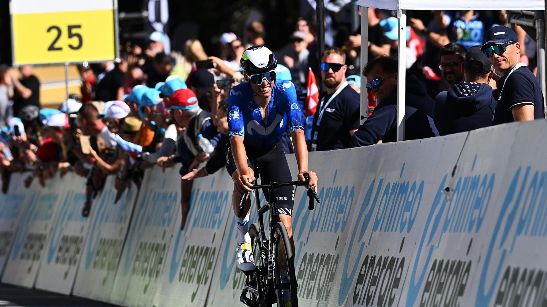 Enric Mas, en el Tour de Suiza.