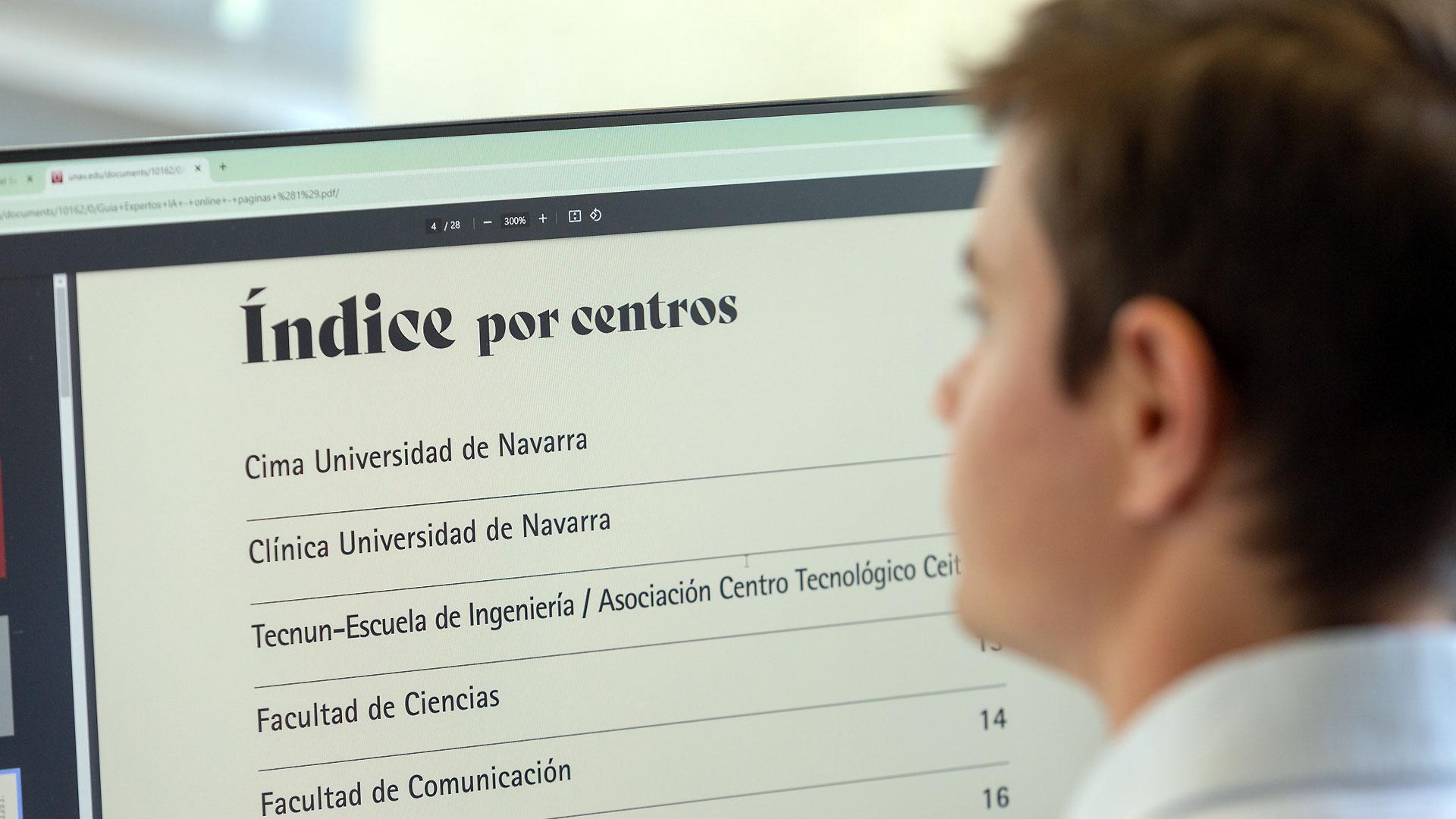 La Universidad de Navarra ha impulsado esta guía para dar a conocer la investigación que realiza en inteligencia artificial
