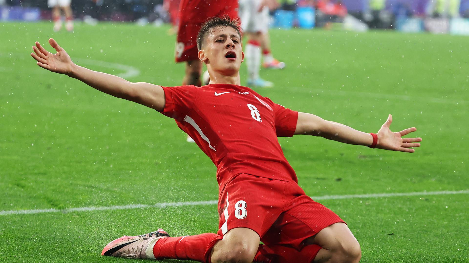 Arda Güler celebra su tanto a Georgia